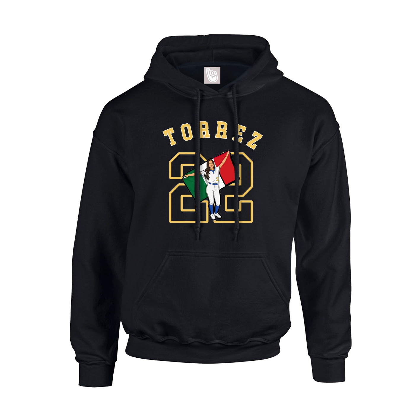 Youth Hoodie — Shirsey Arch in Black