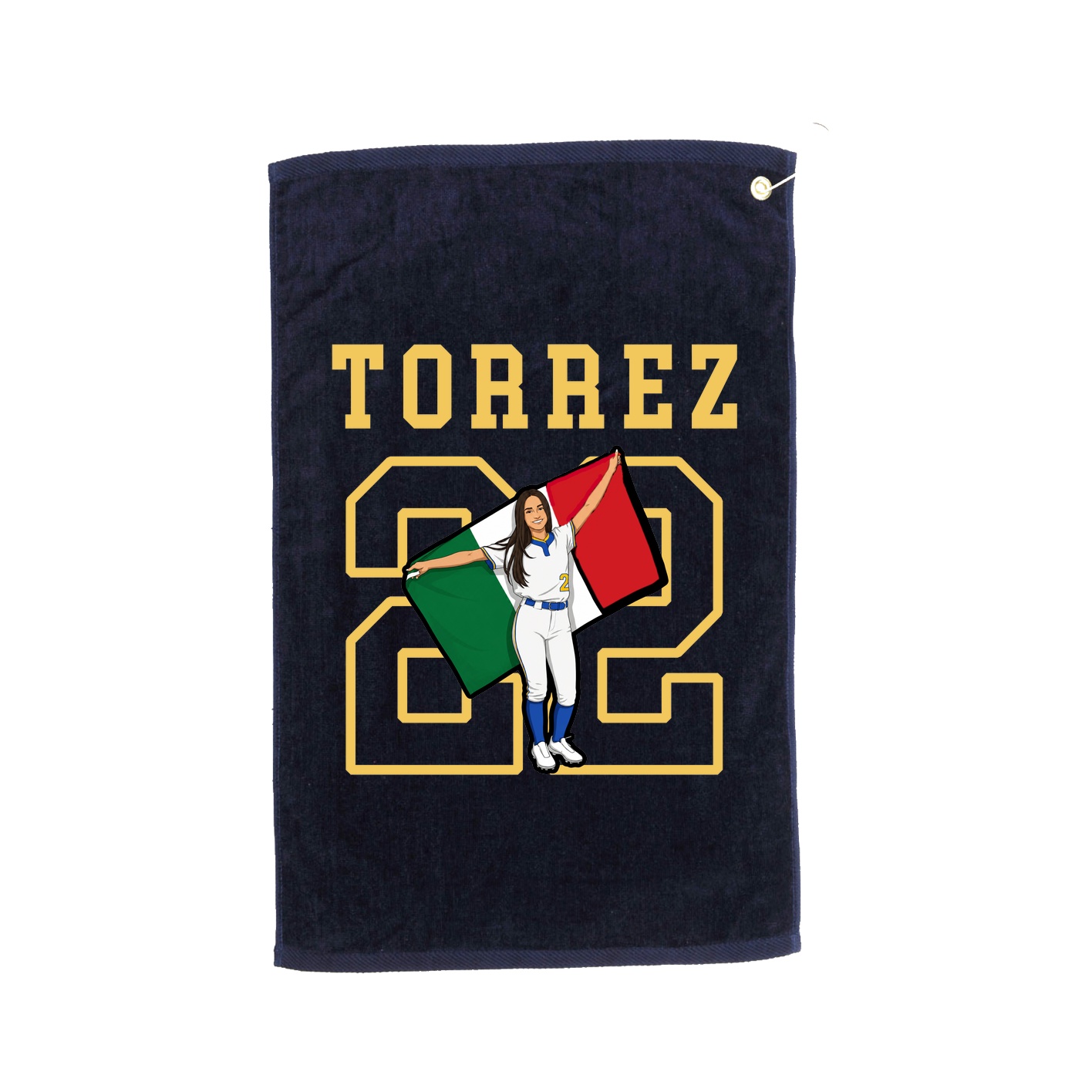 Golf Towel — Shirsey in Navy