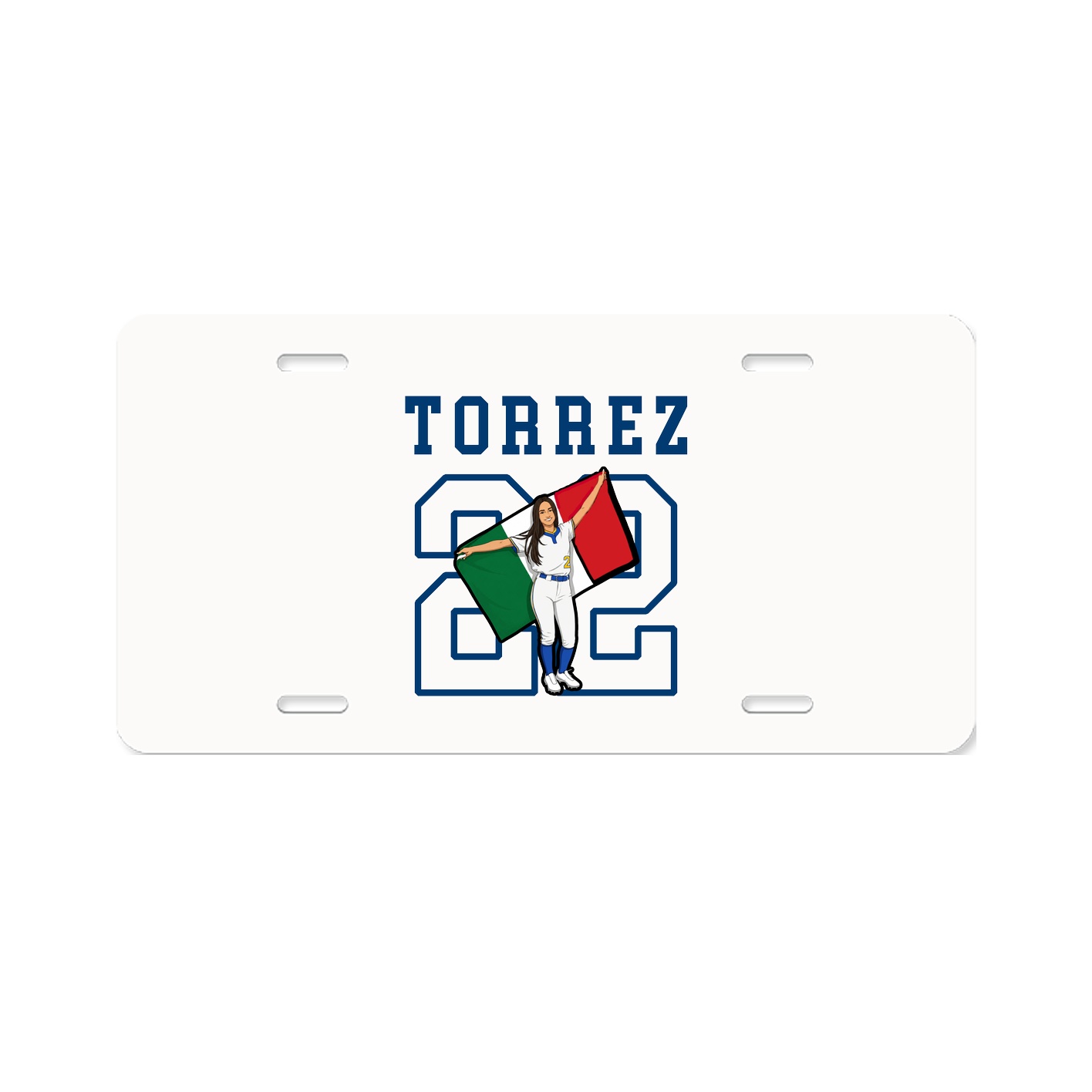 License Plate — Shirsey in Classic