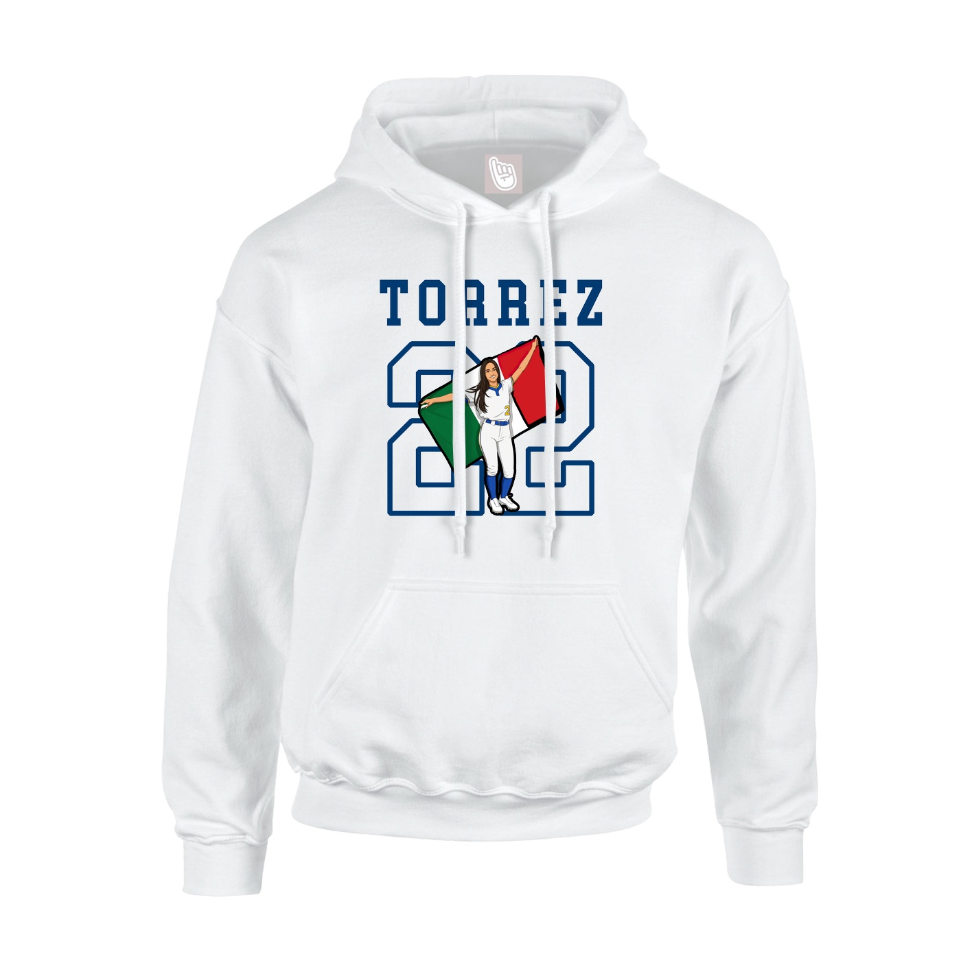 Youth Hoodie — Shirsey in White
