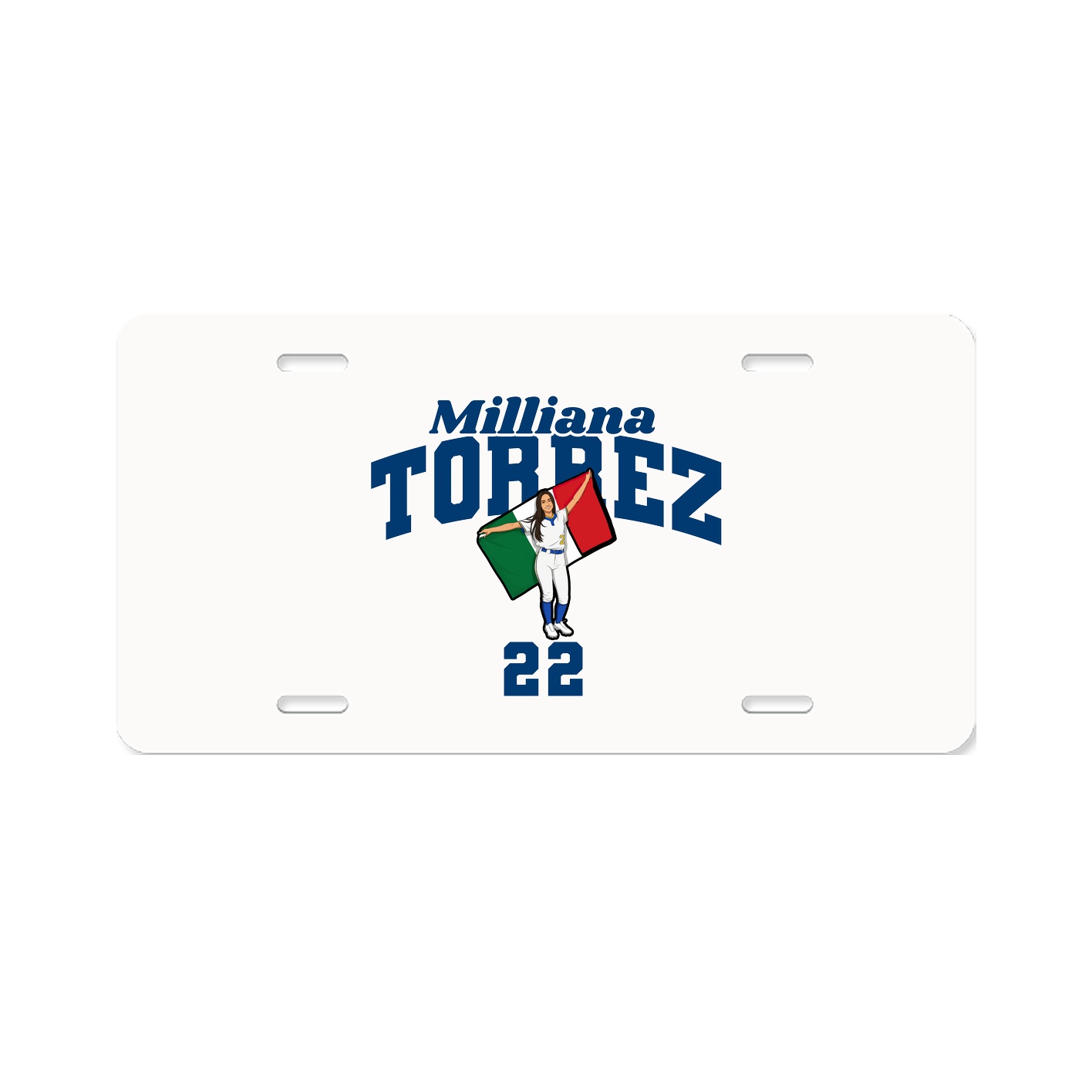 License Plate — Signature Arch in Classic