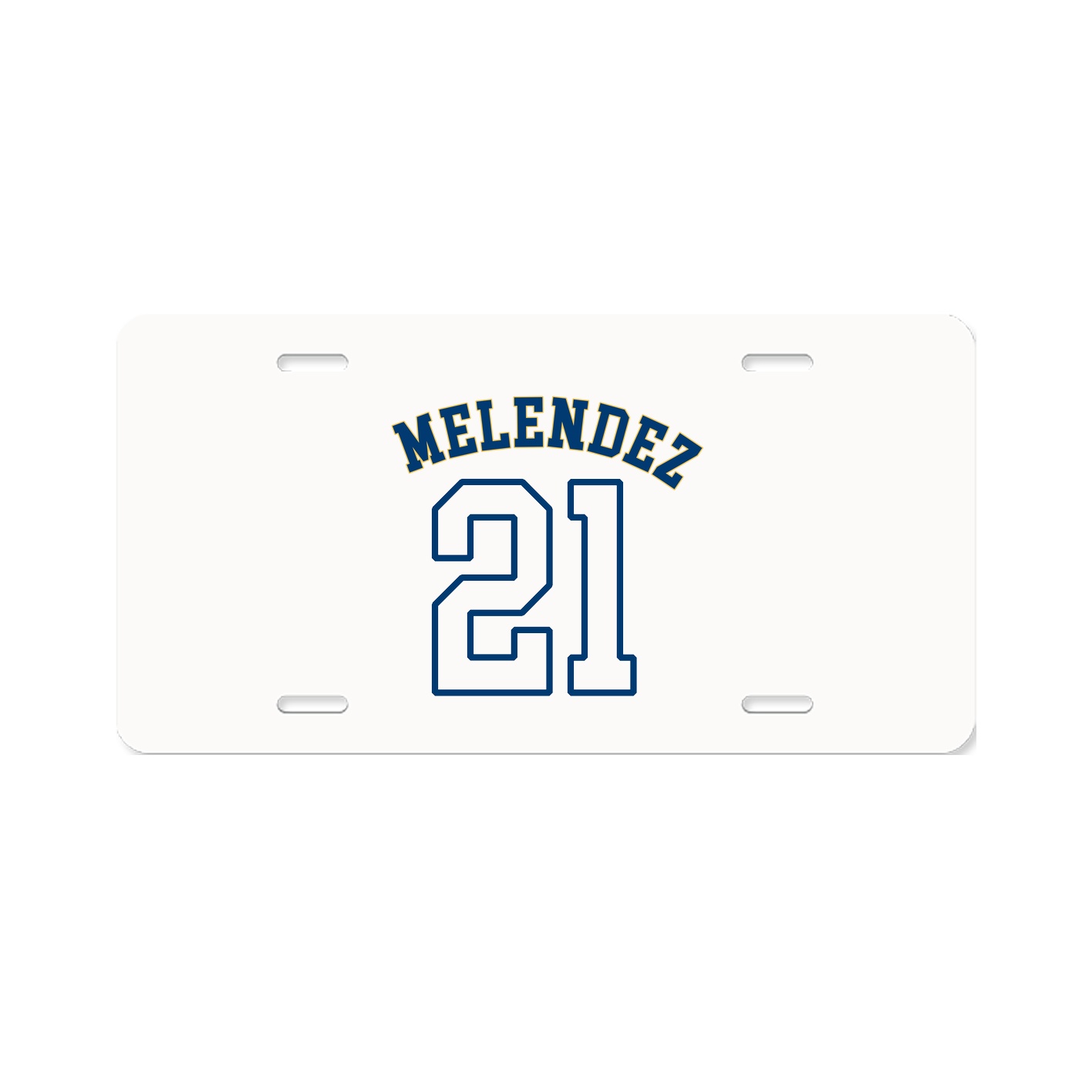 License Plate — Shirsey Arch in Classic