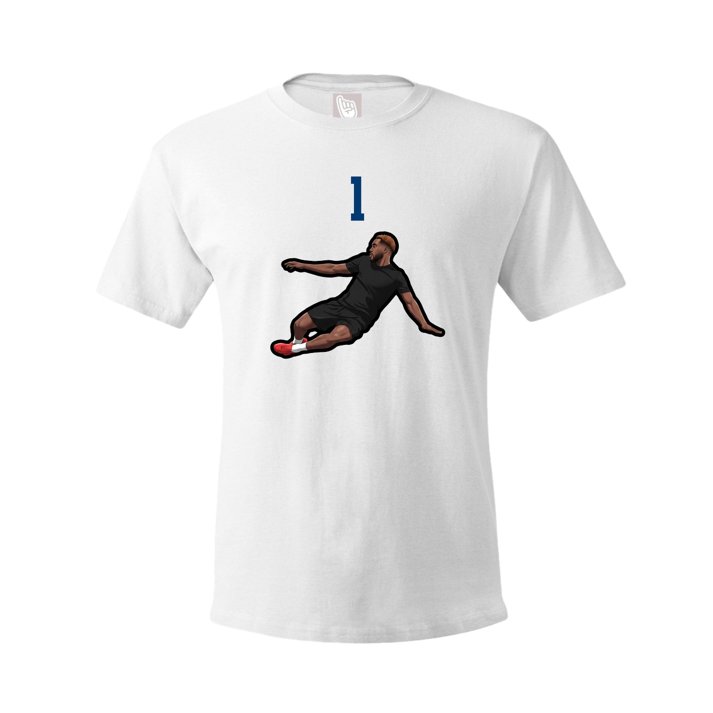 Tee — Number Top in White