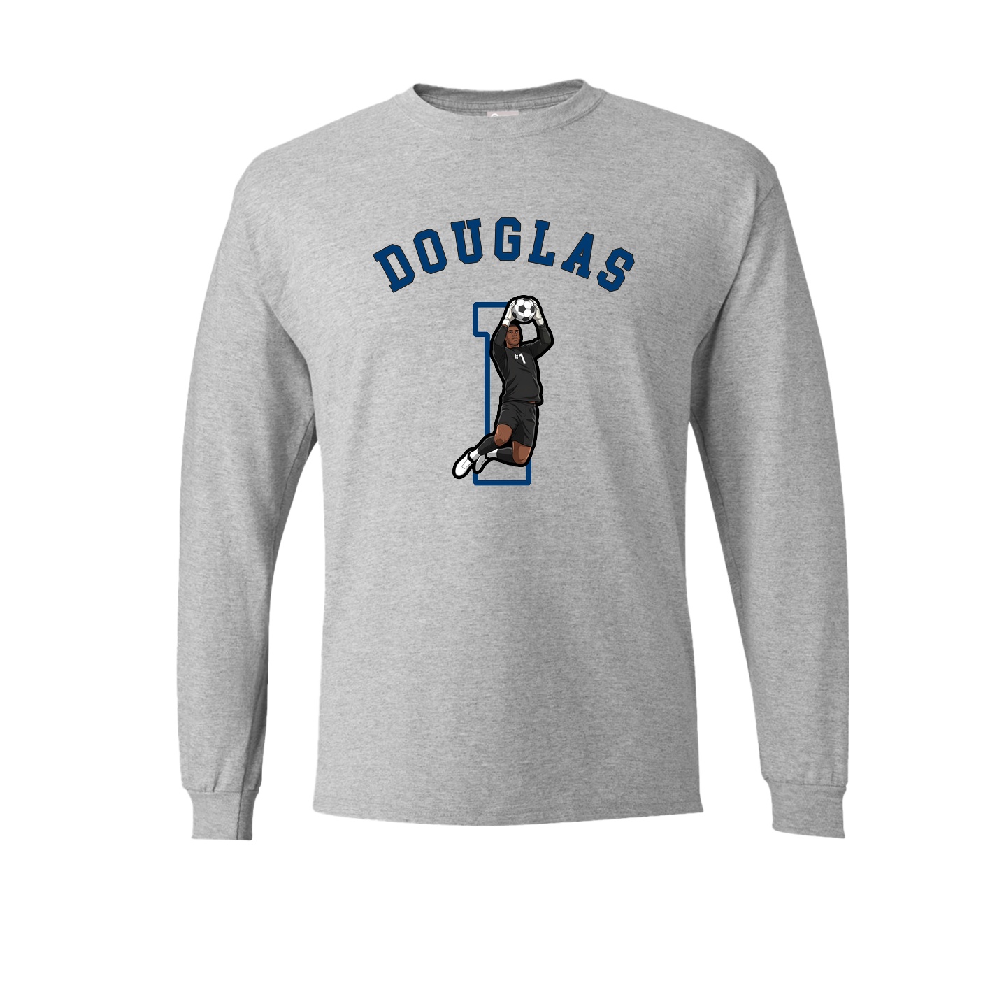 Long Sleeve Tee — Shirsey Arch in Grey