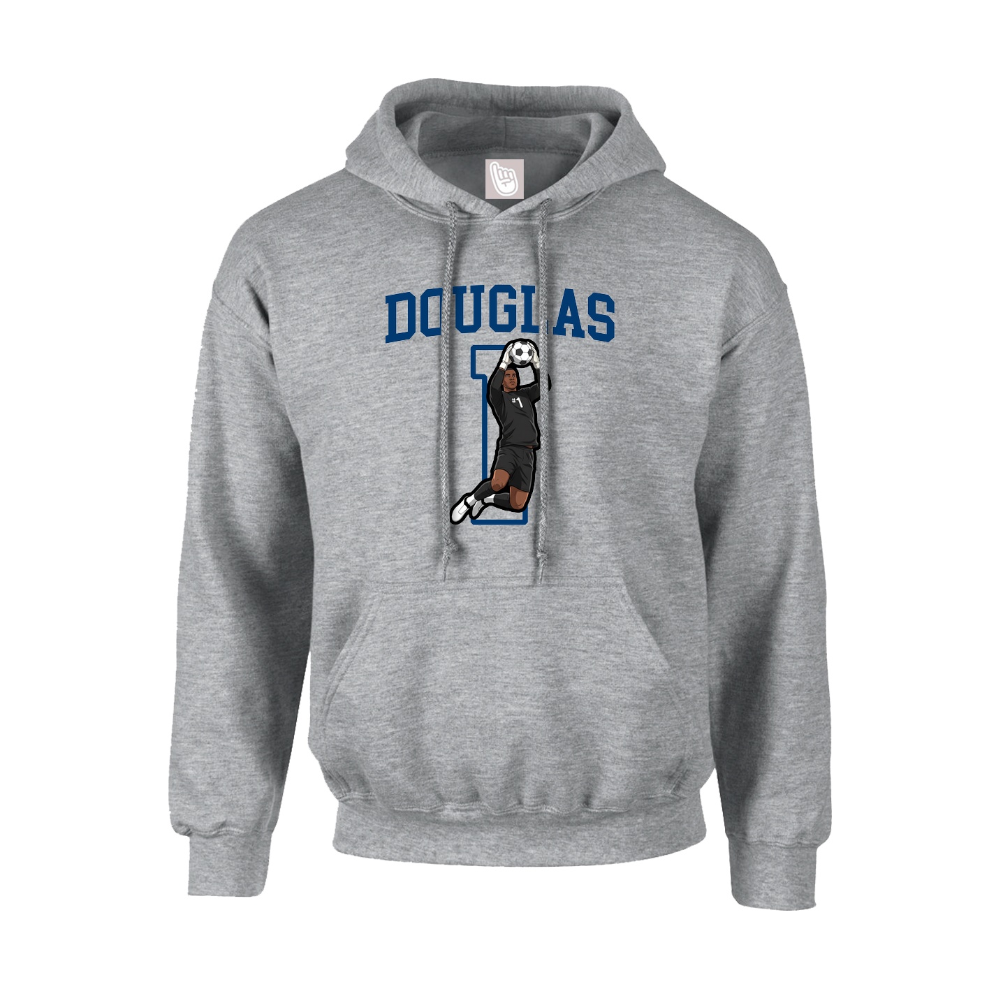 Hoodie — Shirsey in Grey