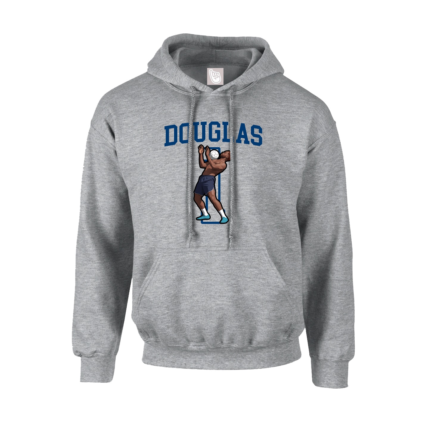 Hoodie — Shirsey in Grey