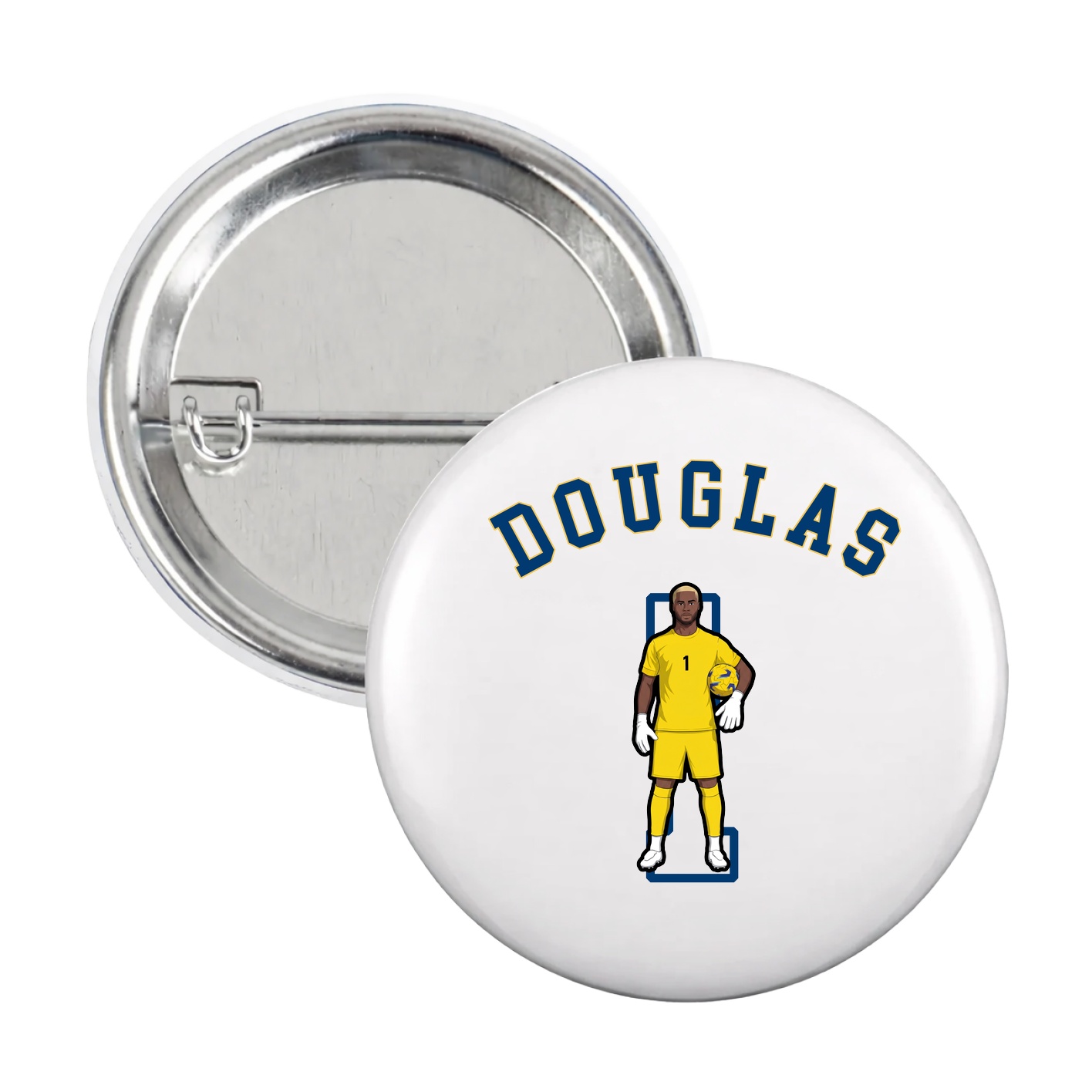 Game Day Button — Shirsey Arch in White
