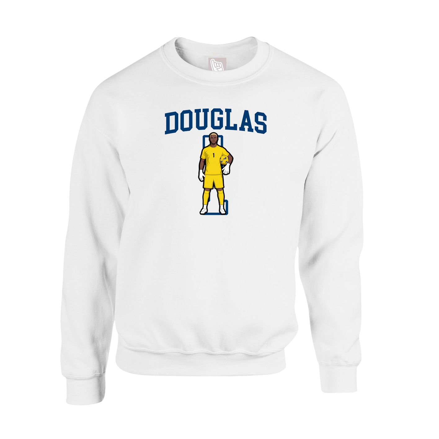 Fleece Crew — Shirsey in White