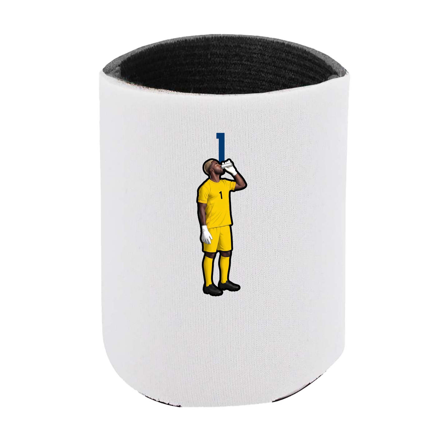 Can Holder — Number Top in White