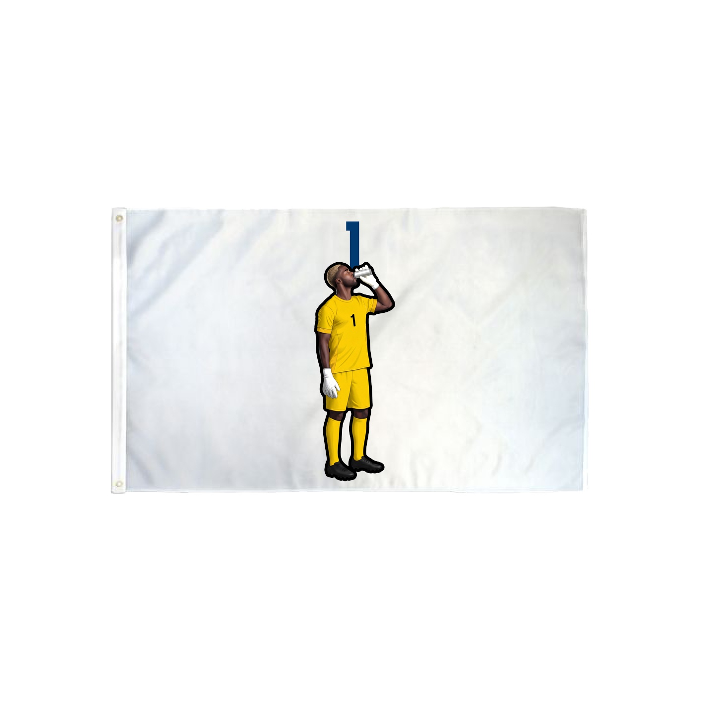 3x5 Flag — Number Top in Classic