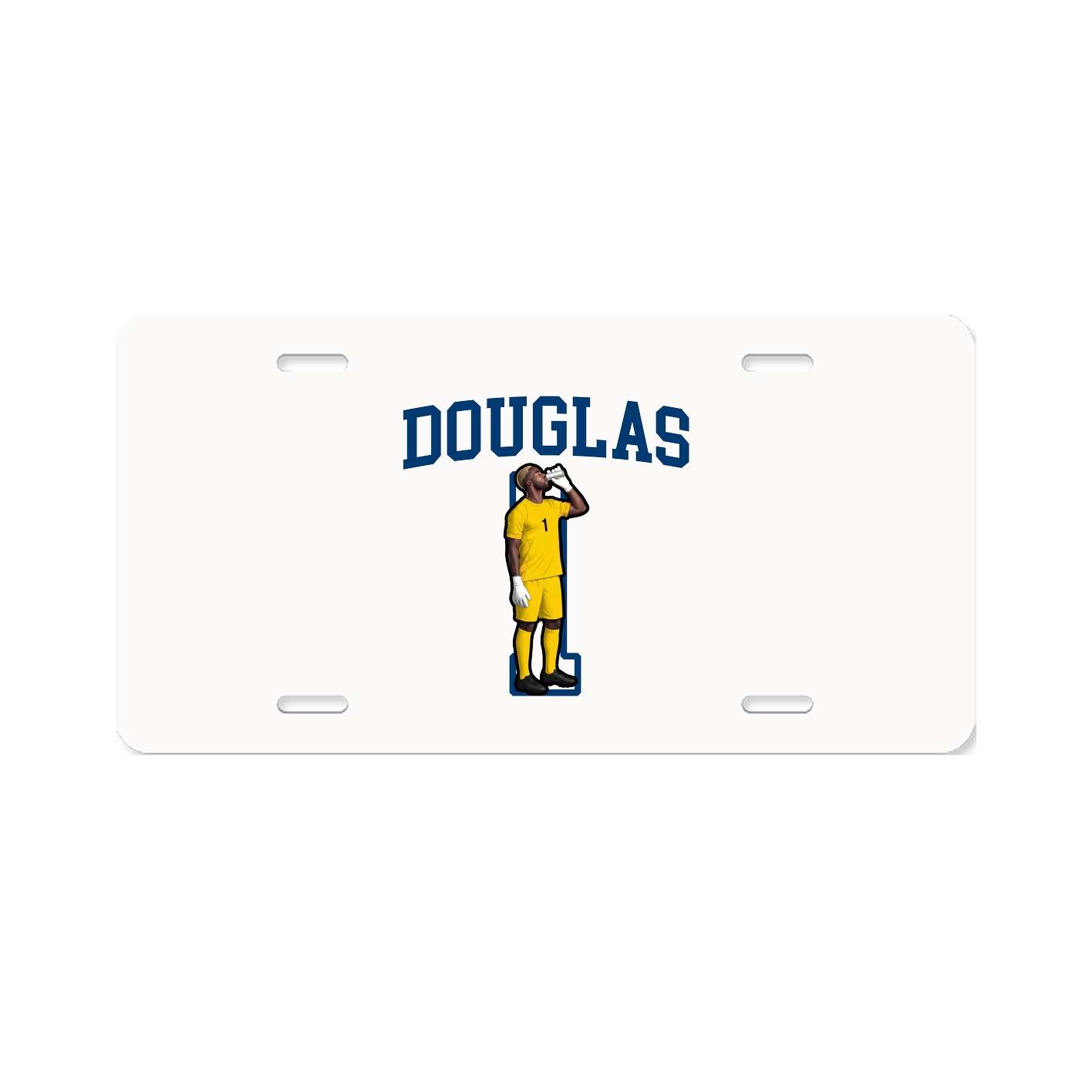 Aluminum License Plate