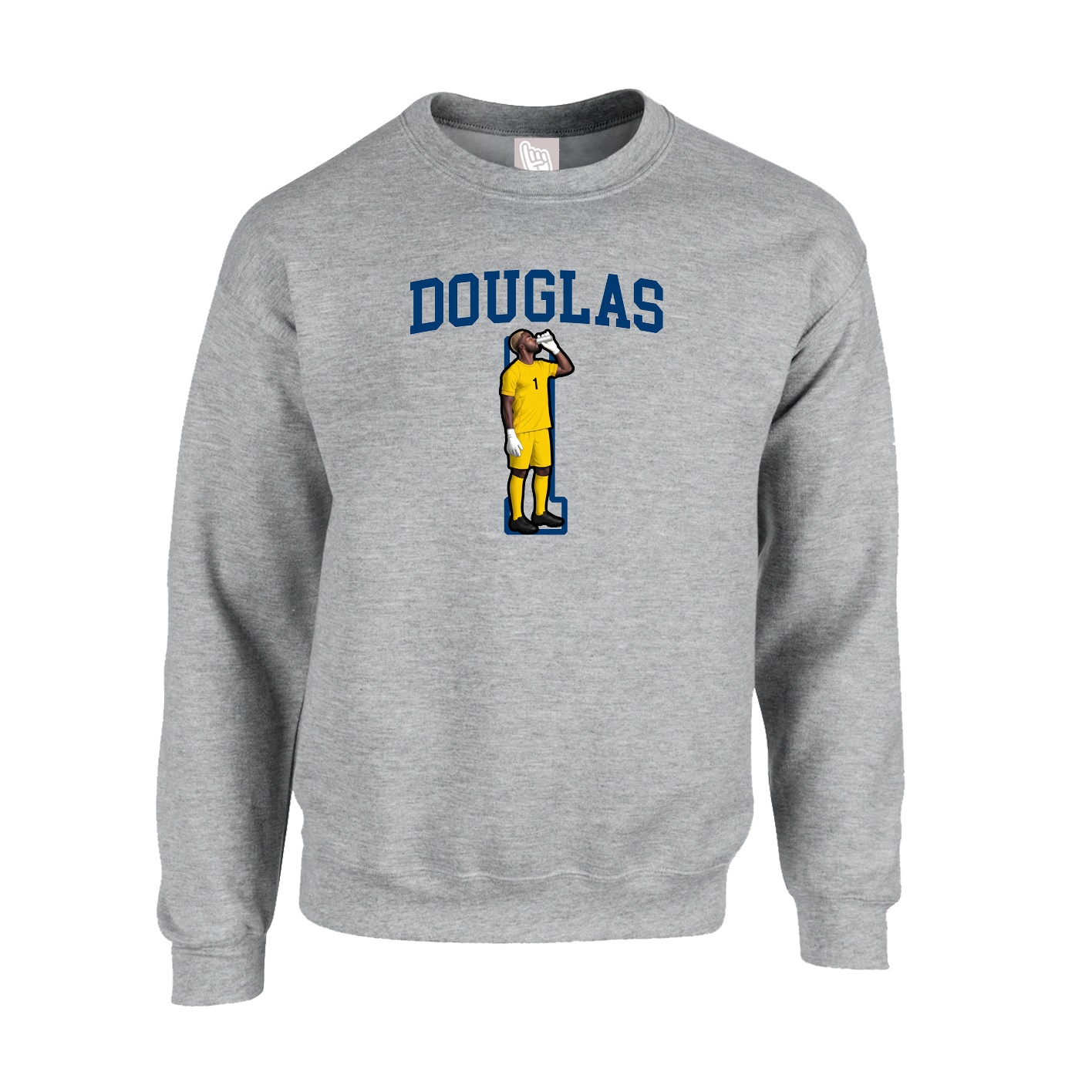 Fleece Crew — Shirsey in Grey