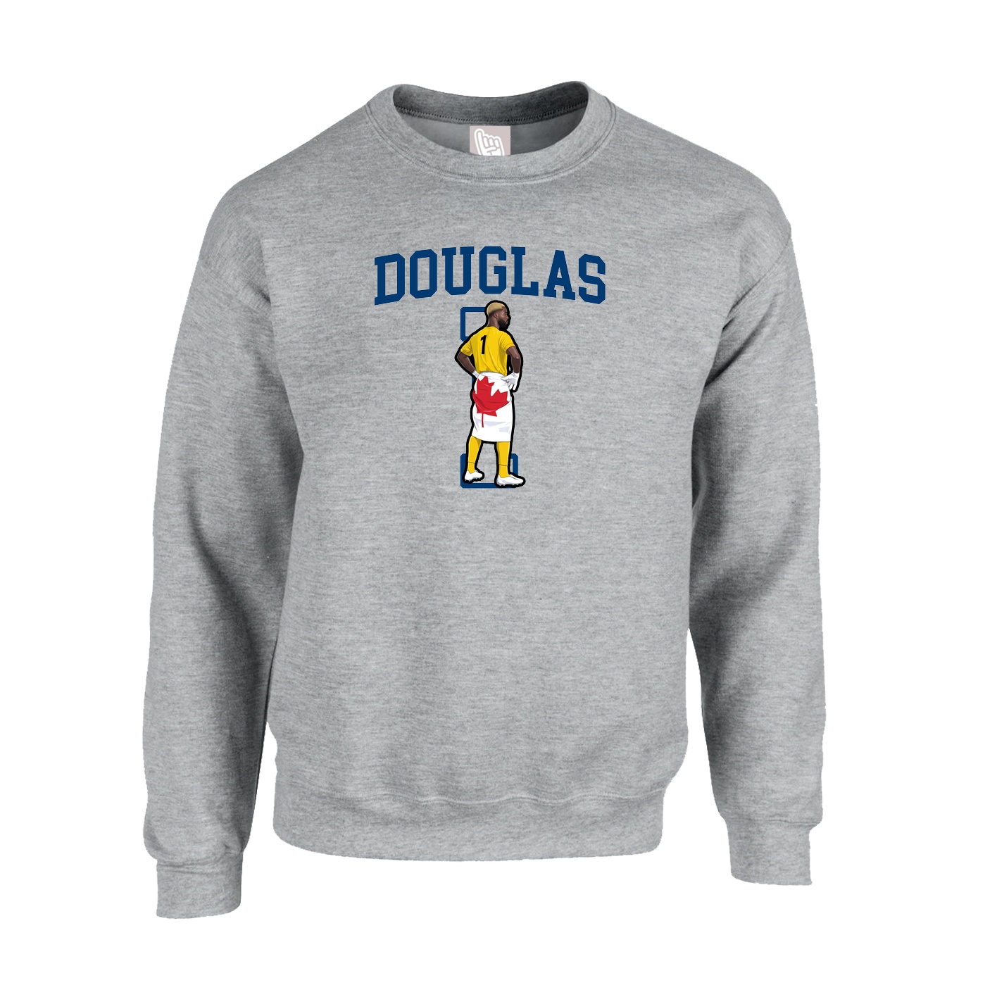 Fleece Crew — Shirsey in Grey