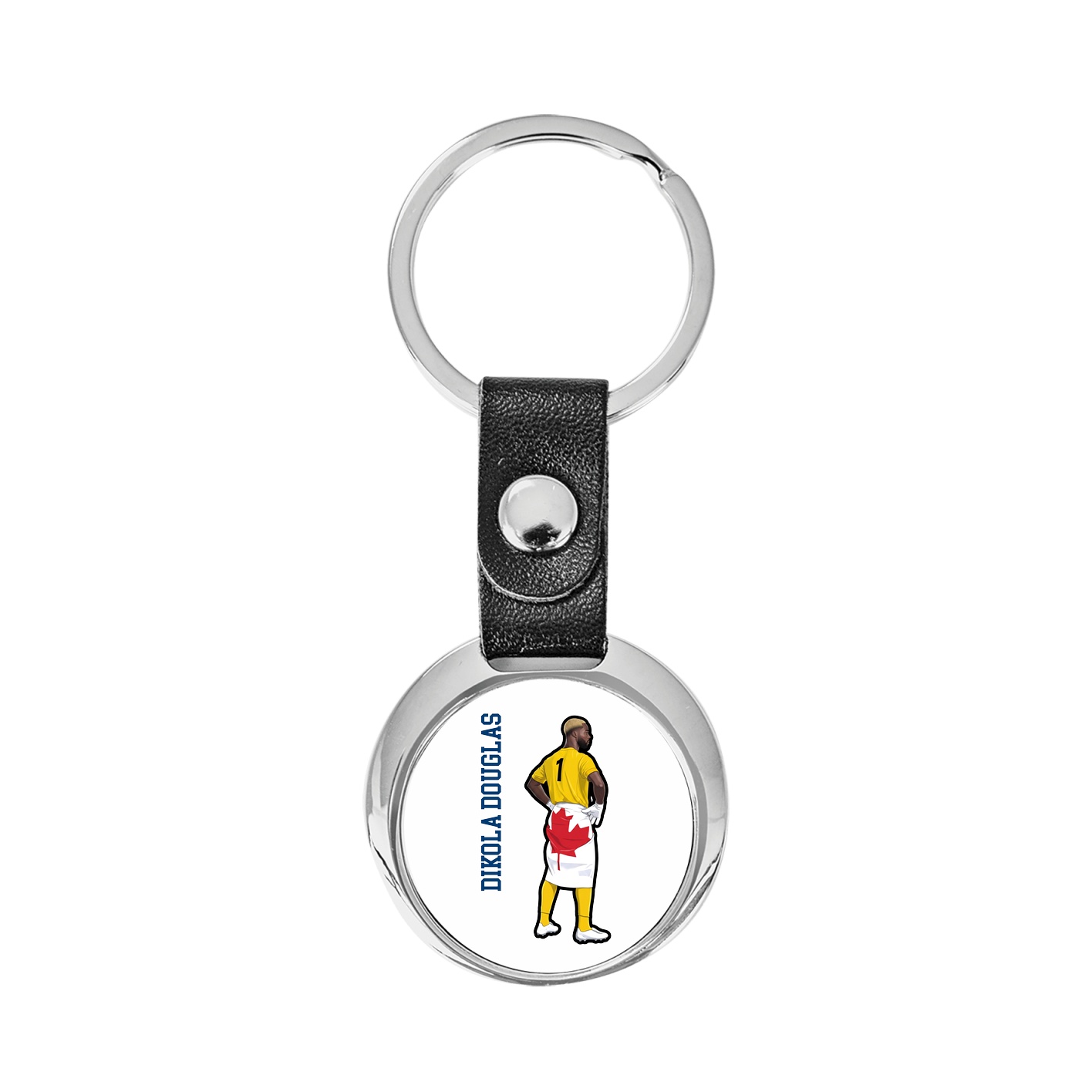 Key Chain — Name Vertical in Classic