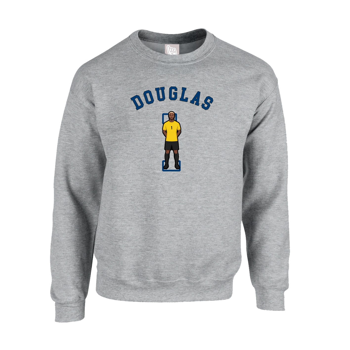 Fleece Crew — Shirsey Arch in Grey