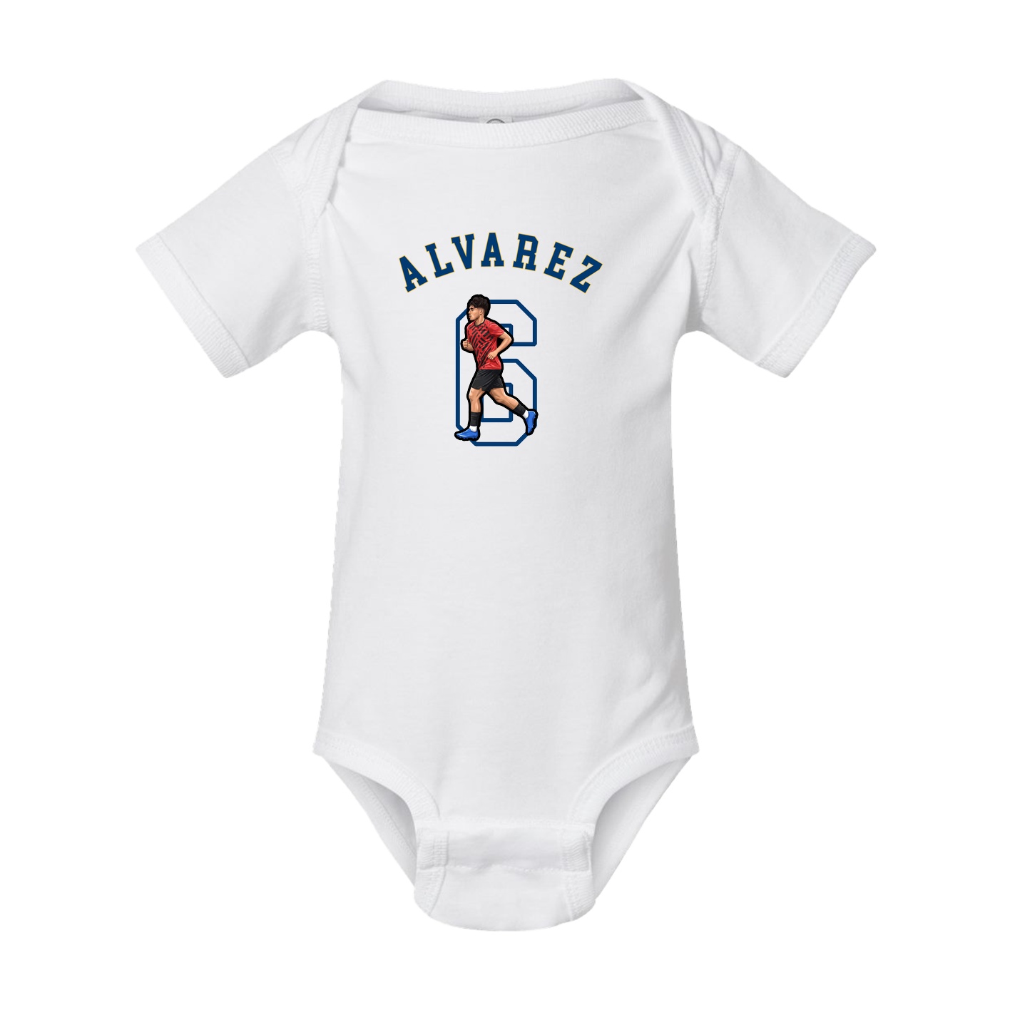 Baby Onesie — Shirsey Arch in White