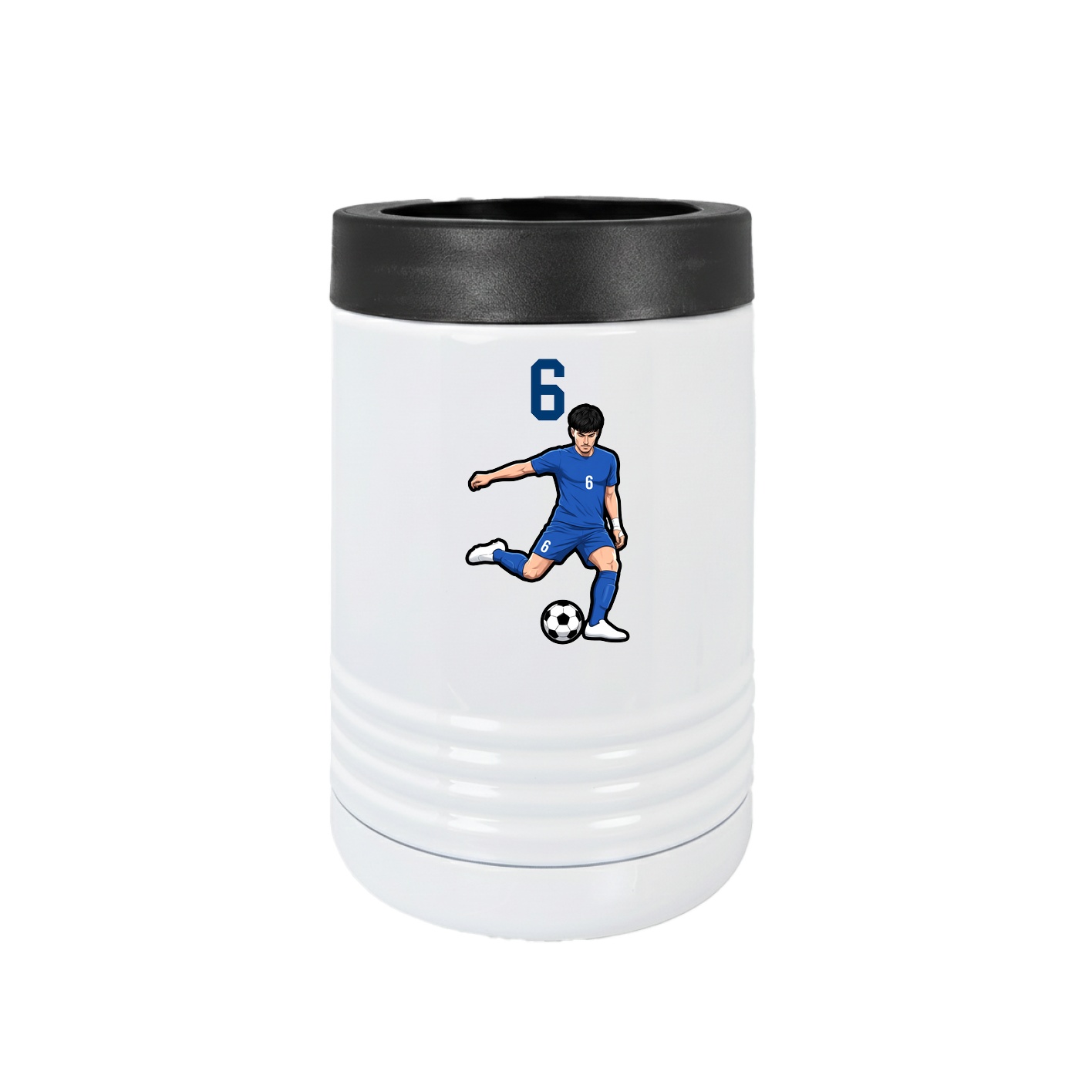 Beverage Holder — Number Top in White