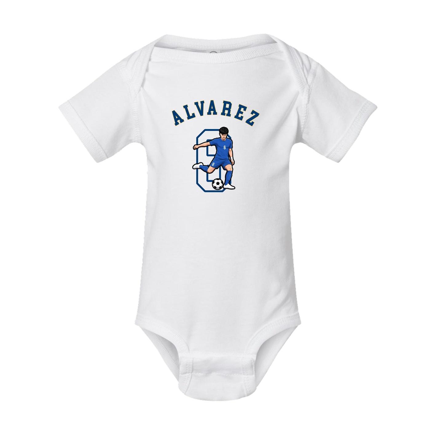 Baby Onesie — Shirsey Arch in White