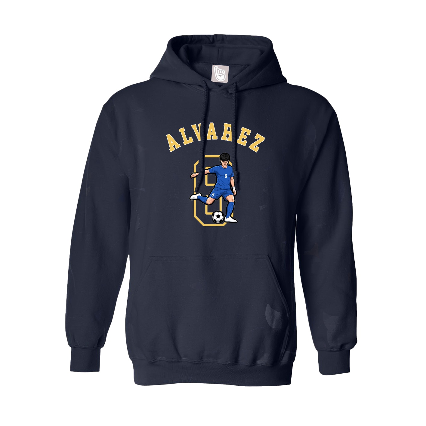 Youth Hoodie — Shirsey Arch in Navy