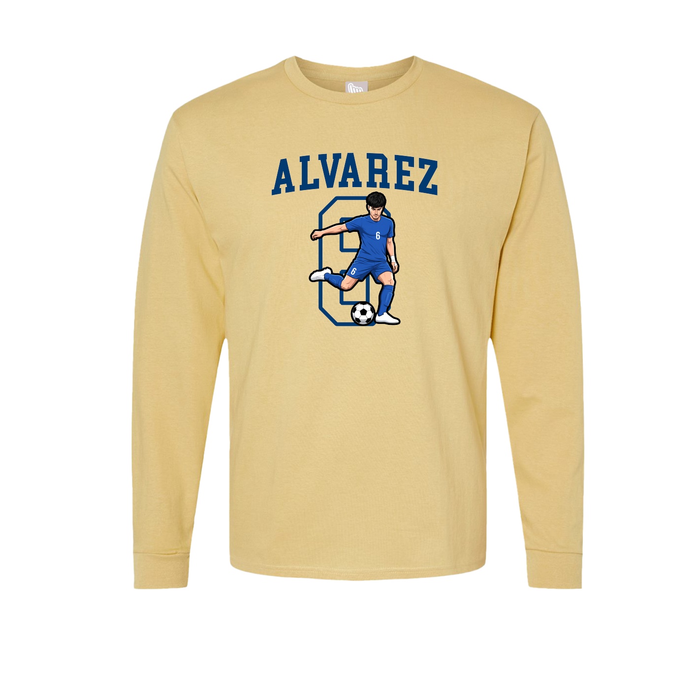 Long Sleeve Tee — Shirsey in Vegas Gold
