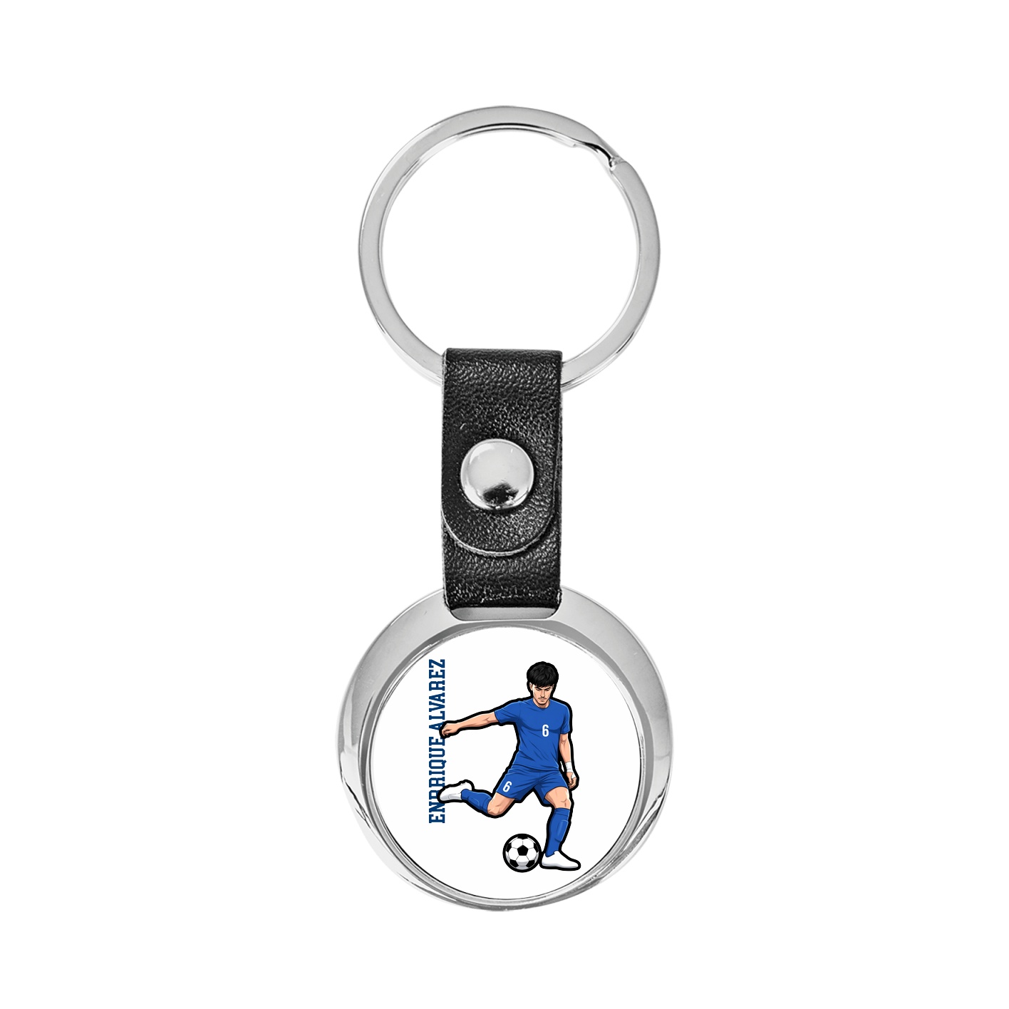 Key Chain — Name Vertical in Classic