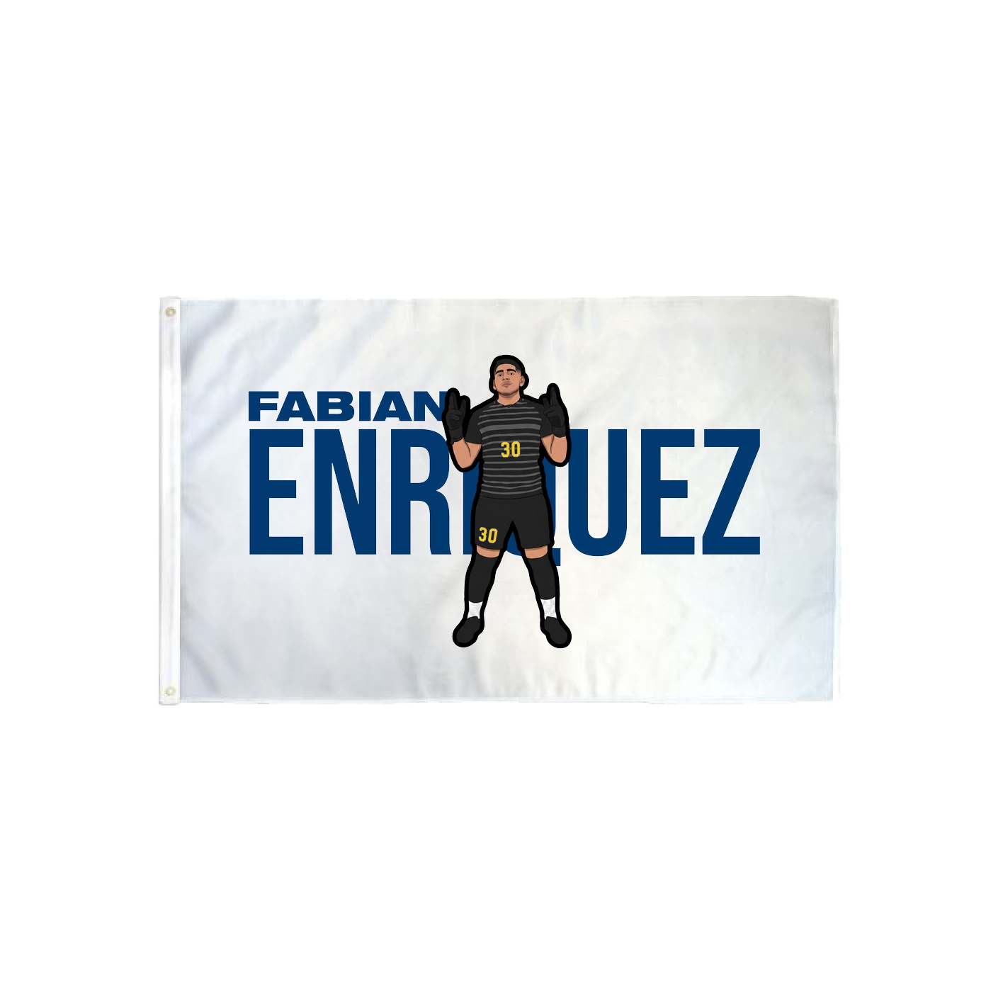 3x5 Flag — Player Name in Classic