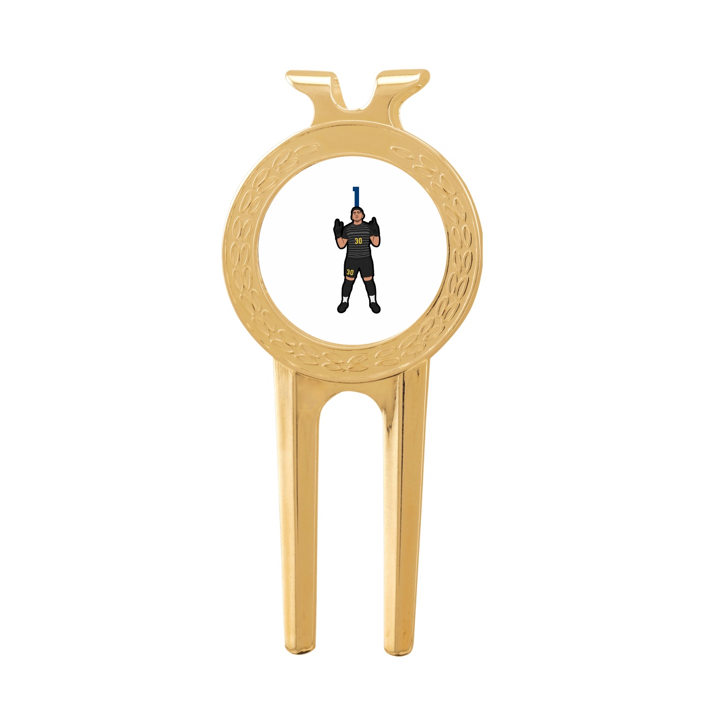 Divot Tool with Ball Marker — Number Top in Classic