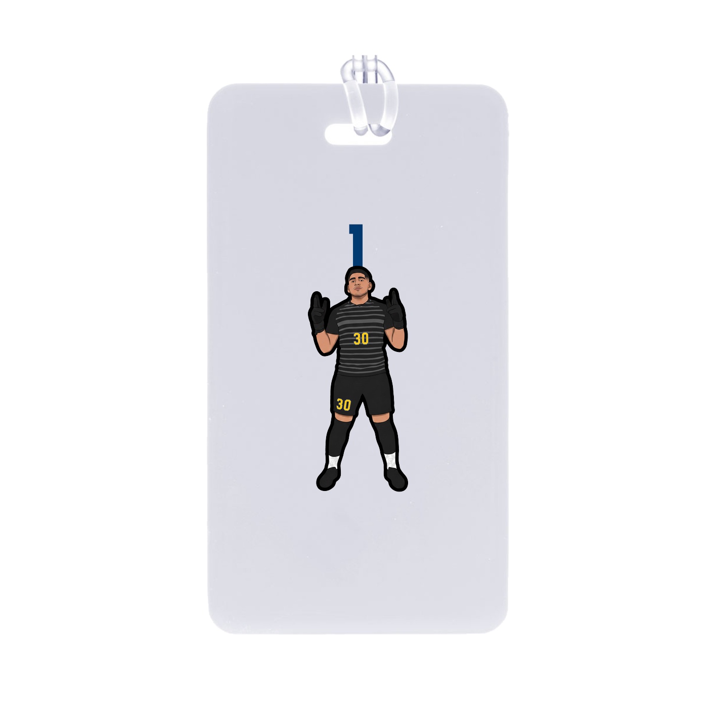 Bag Tag — Number Top in Classic