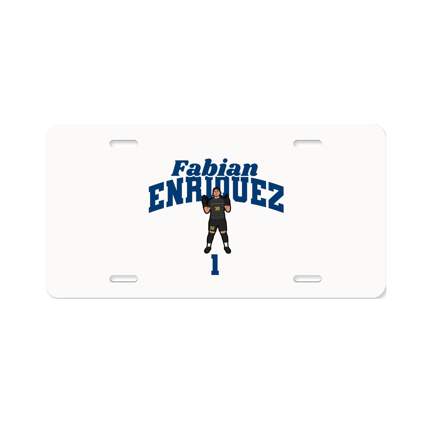 License Plate — Signature Arch in Classic