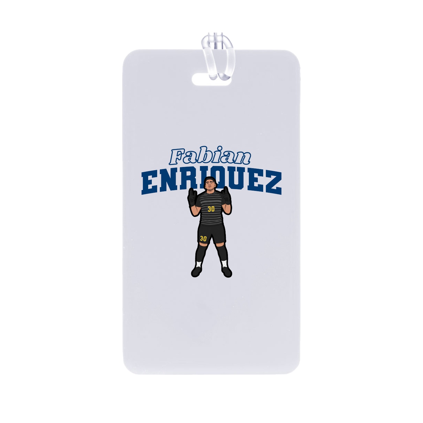 Bag Tag — Name Arch in Classic