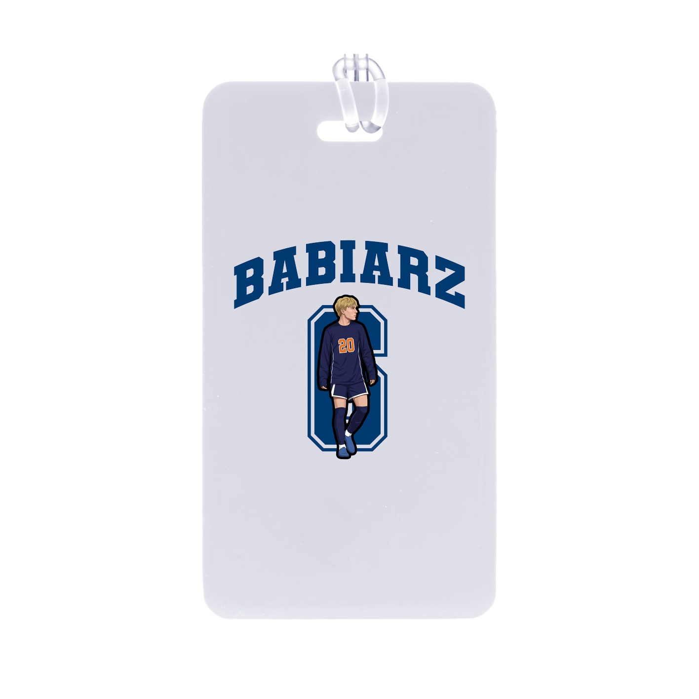 Bag Tag — Number in Classic