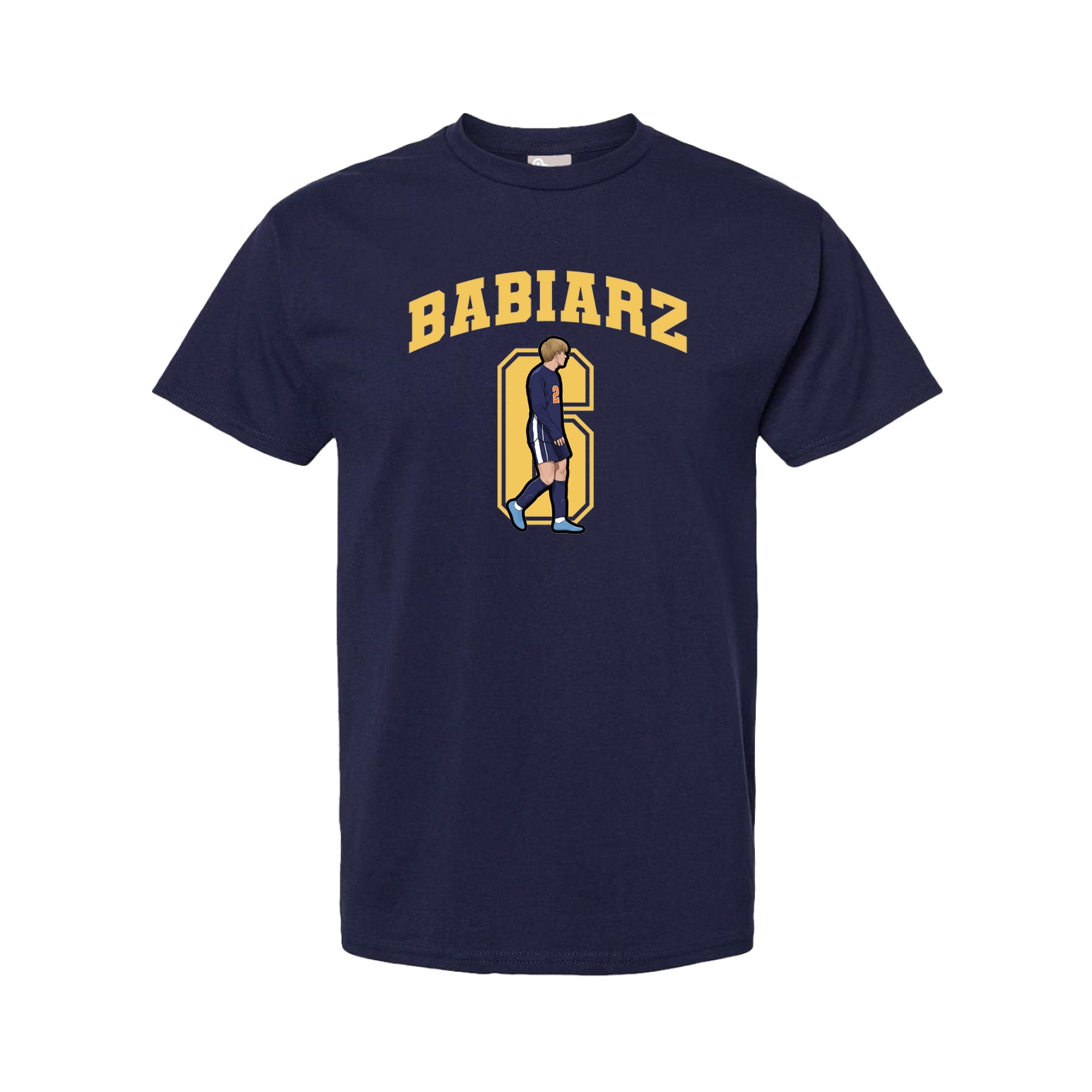 Tee — Number in Navy