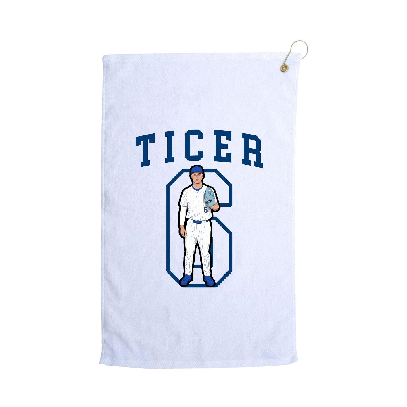 Golf Towel — Shirsey in White