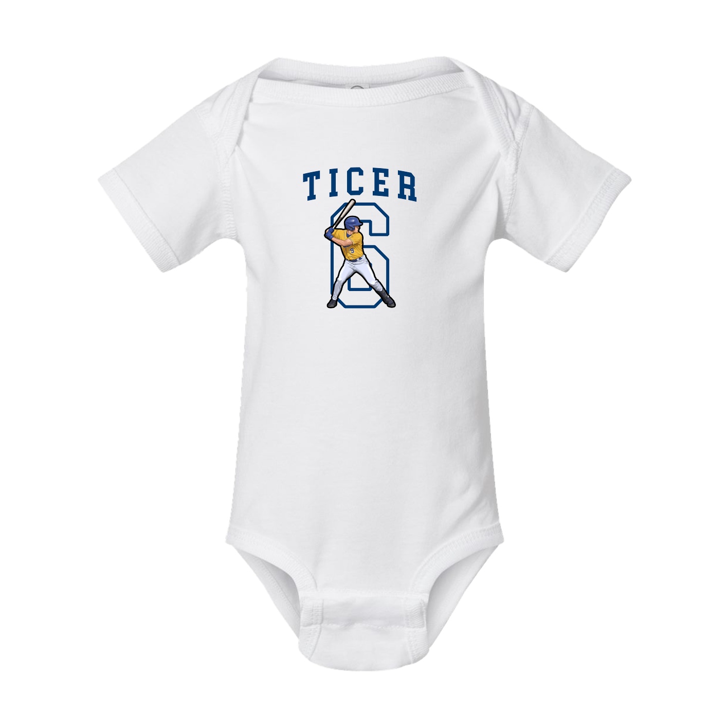 Baby Onesie — Shirsey in White