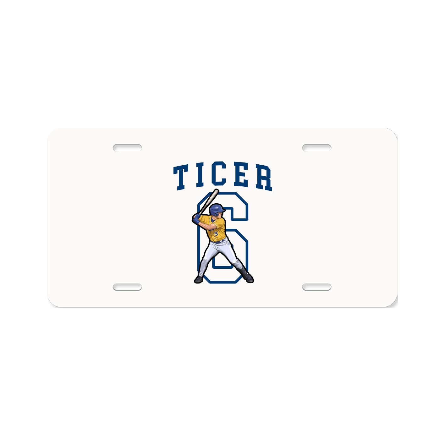 License Plate — Shirsey in Classic