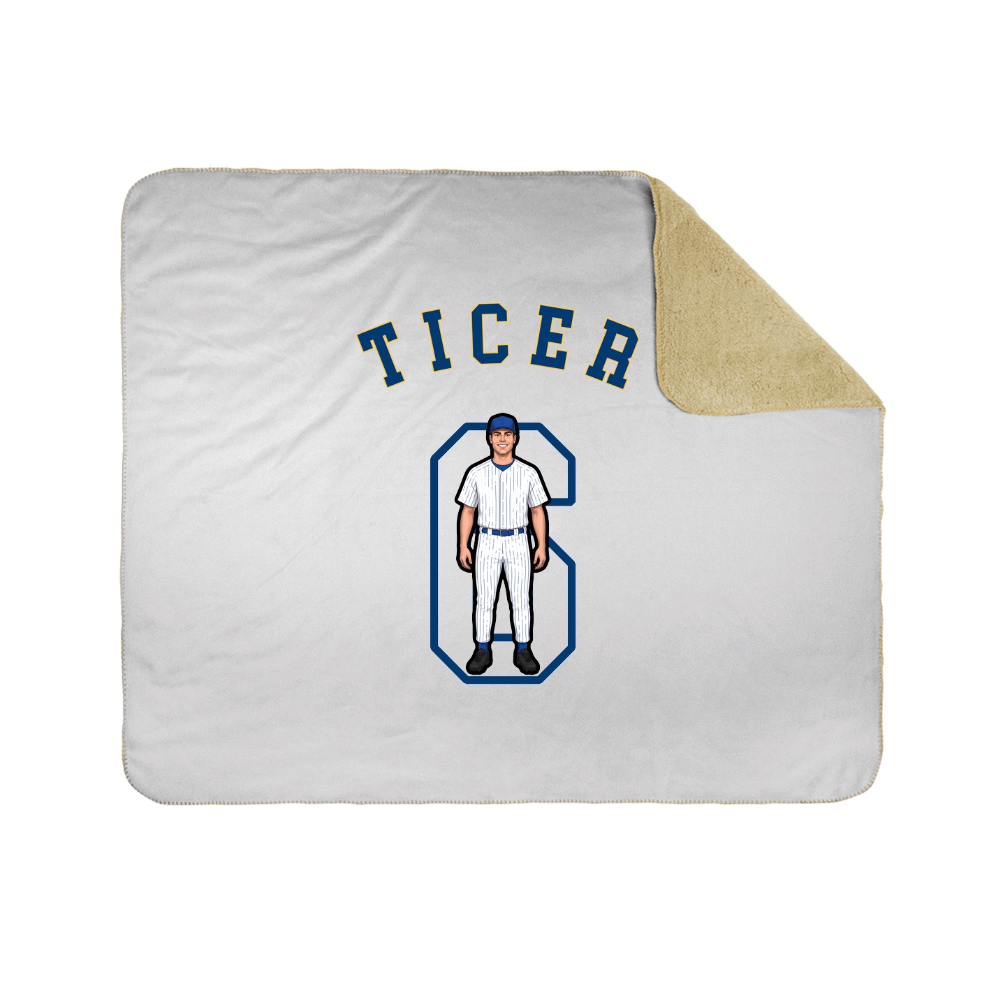 Throw Blanket — Shirsey Arch in White
