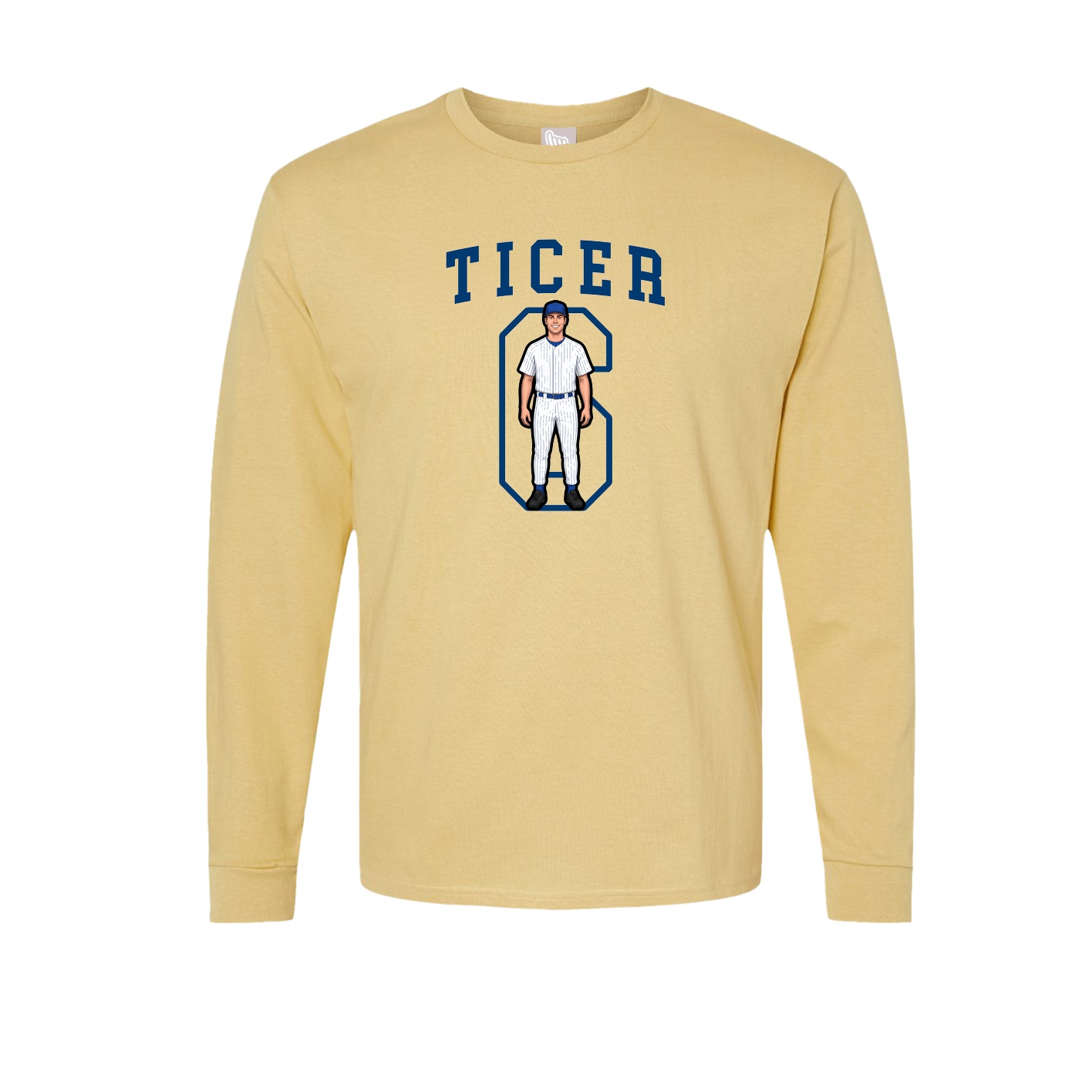 Long Sleeve Tee — Shirsey in Vegas Gold