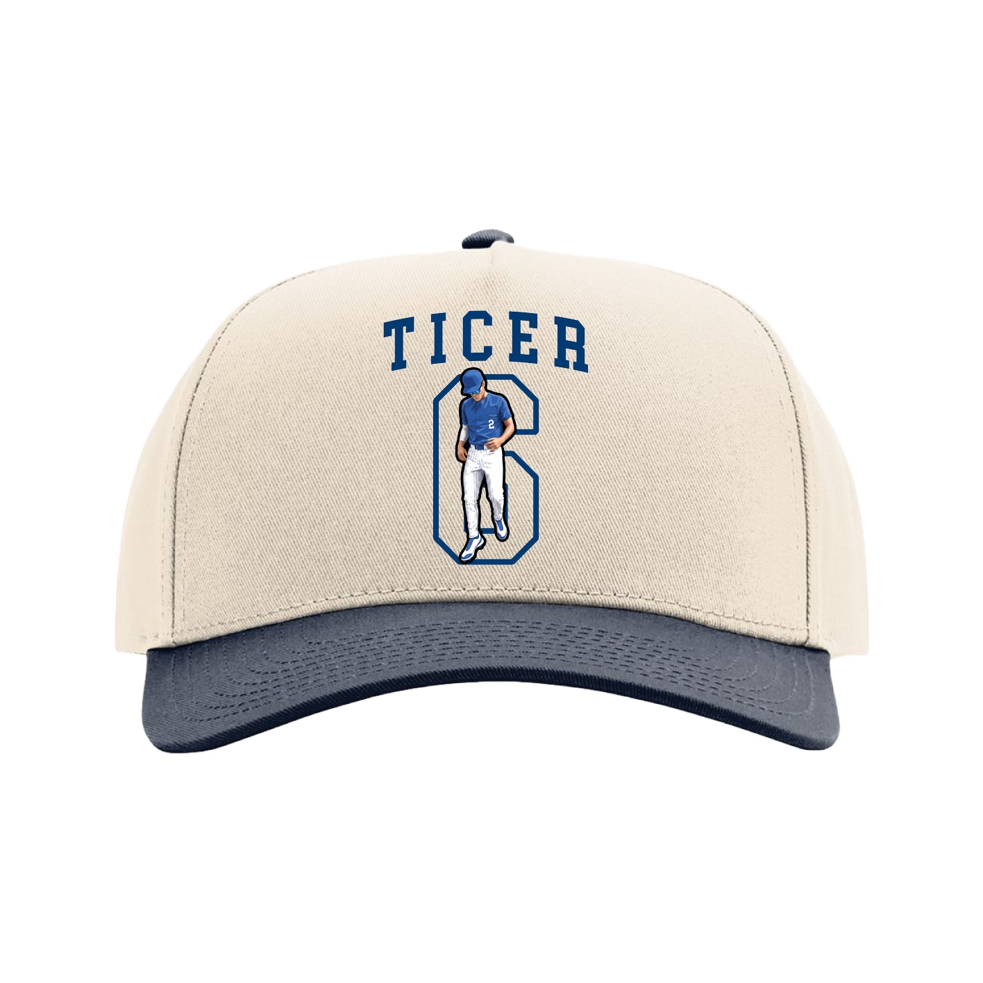 Full Fabric Five-Panel Champ Cap