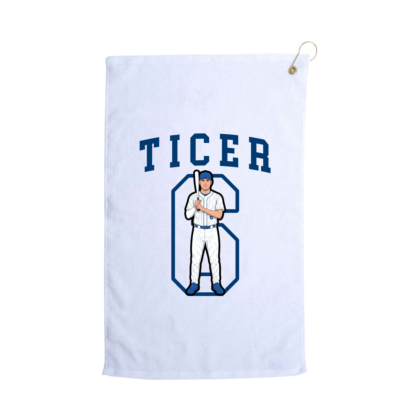 Golf Towel — Shirsey in White