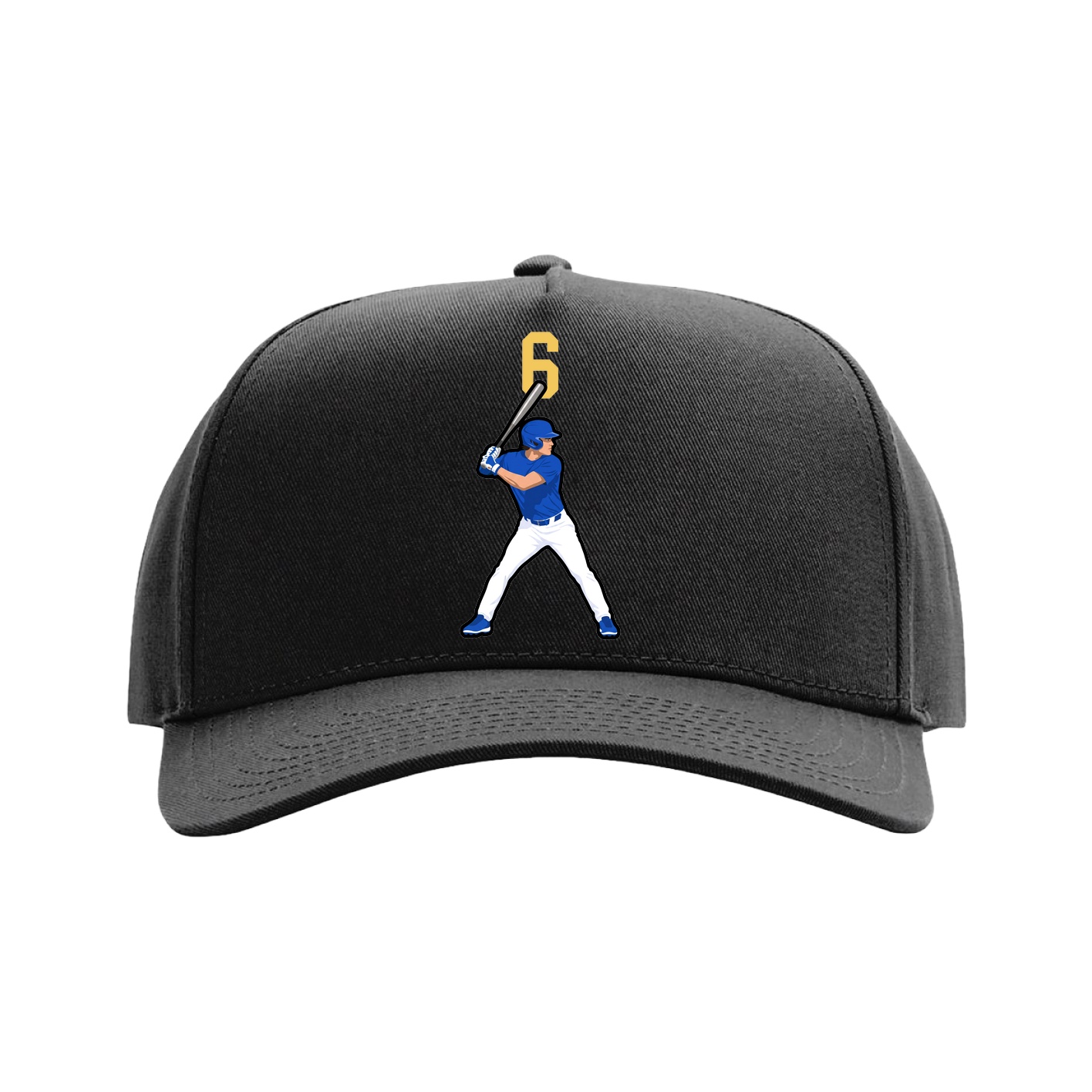 Full Fabric Five-Panel Champ Cap