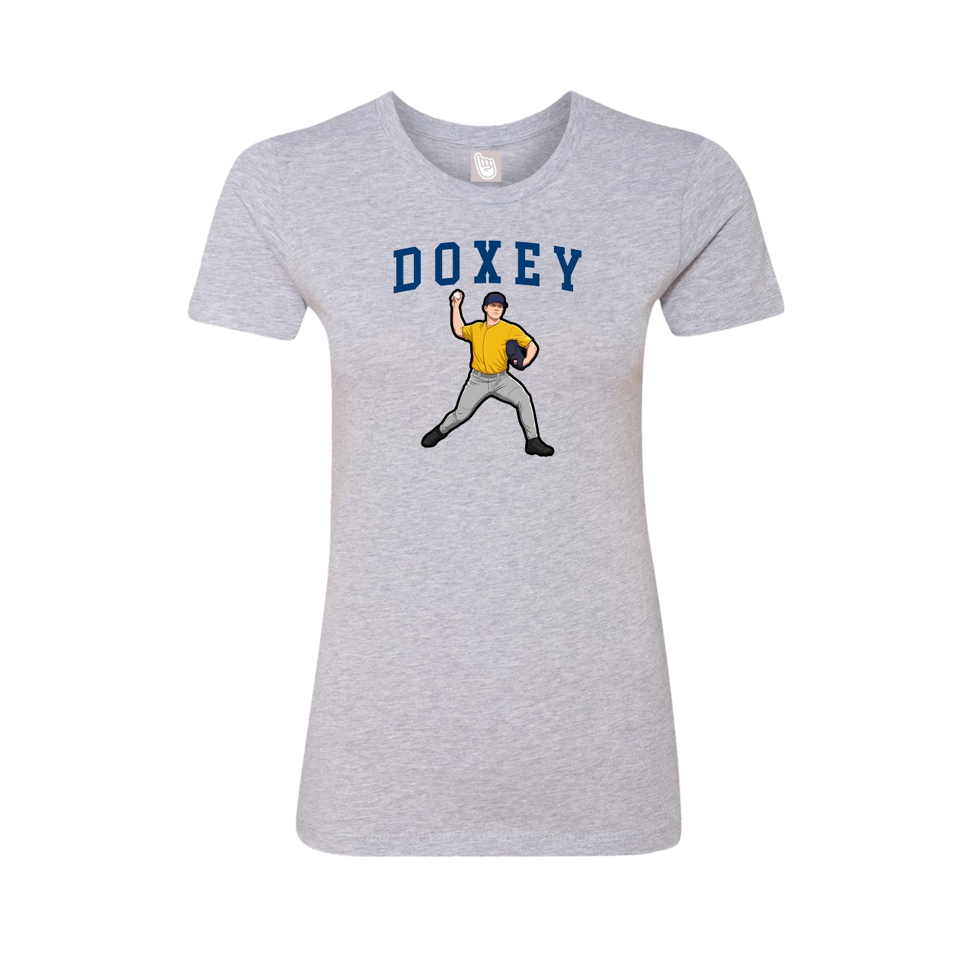 Fitted Women's Tee — Shirsey in Grey