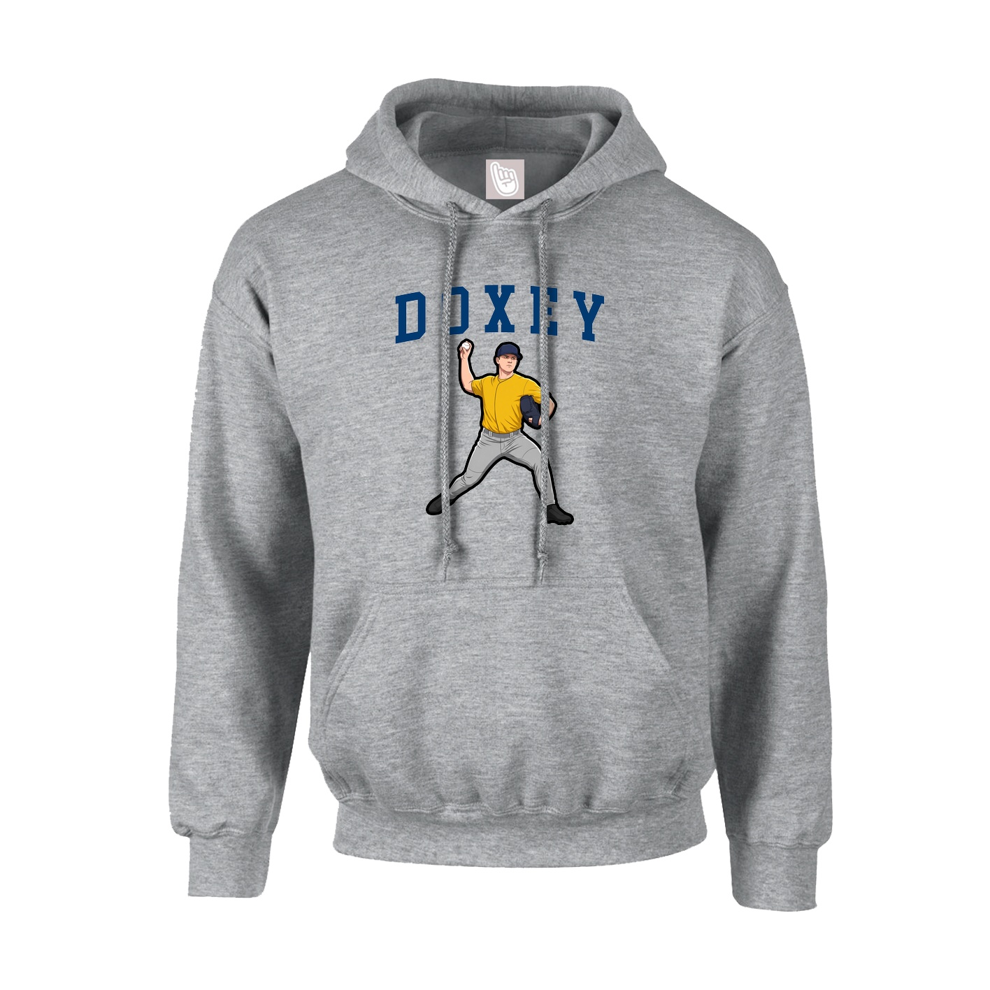 Hoodie — Shirsey in Grey