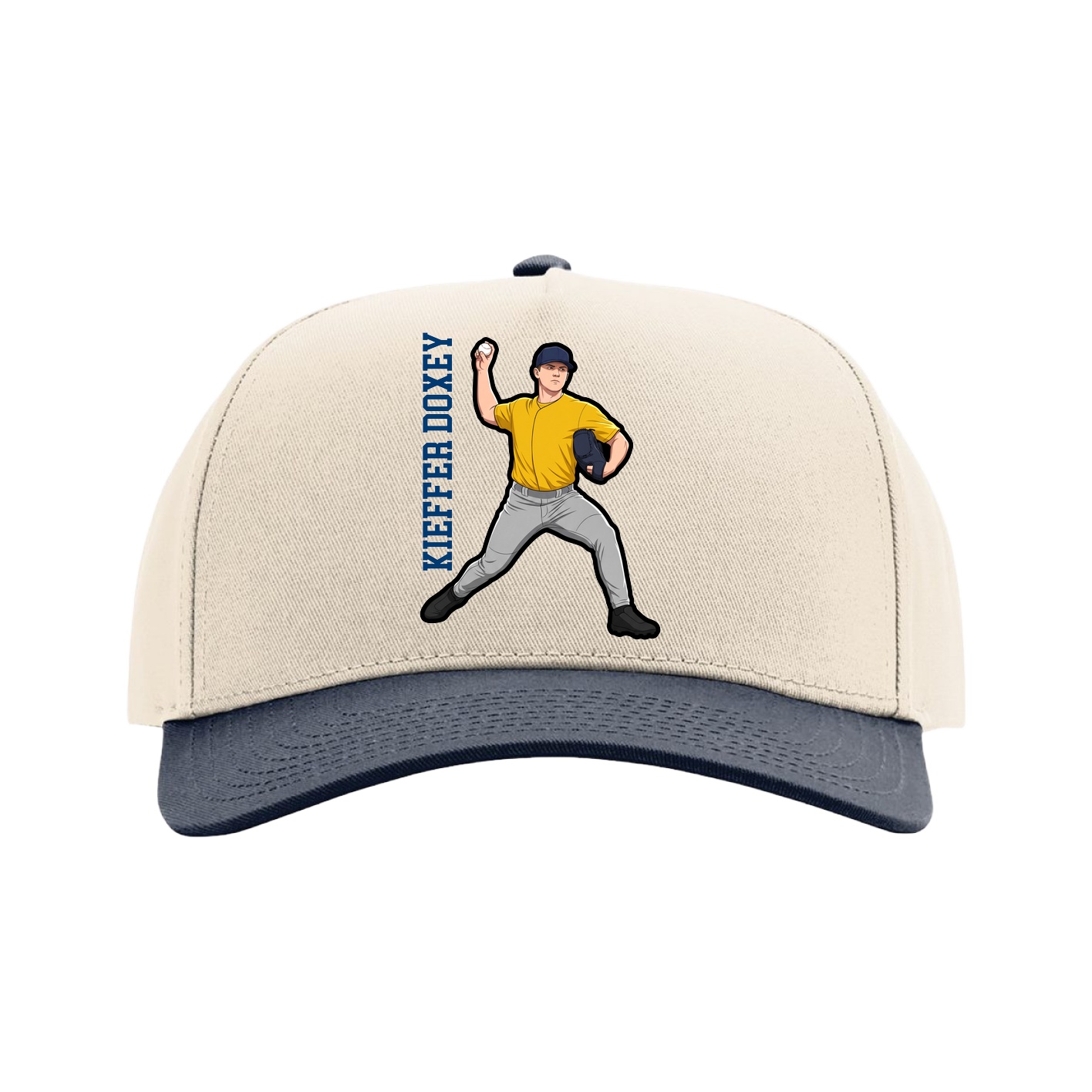 Full Fabric Five-Panel Champ Cap