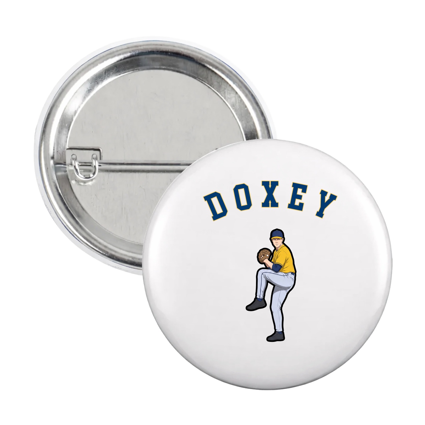 Game Day Button — Shirsey Arch in White