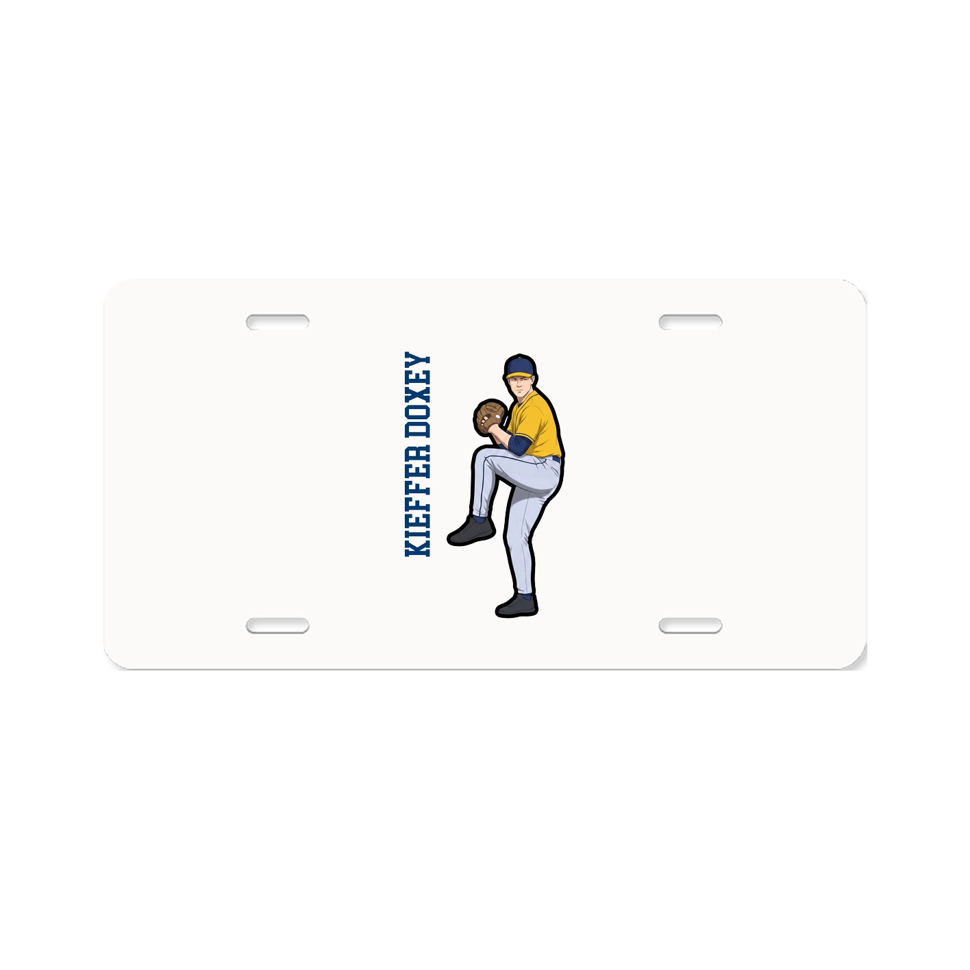 Aluminum License Plate