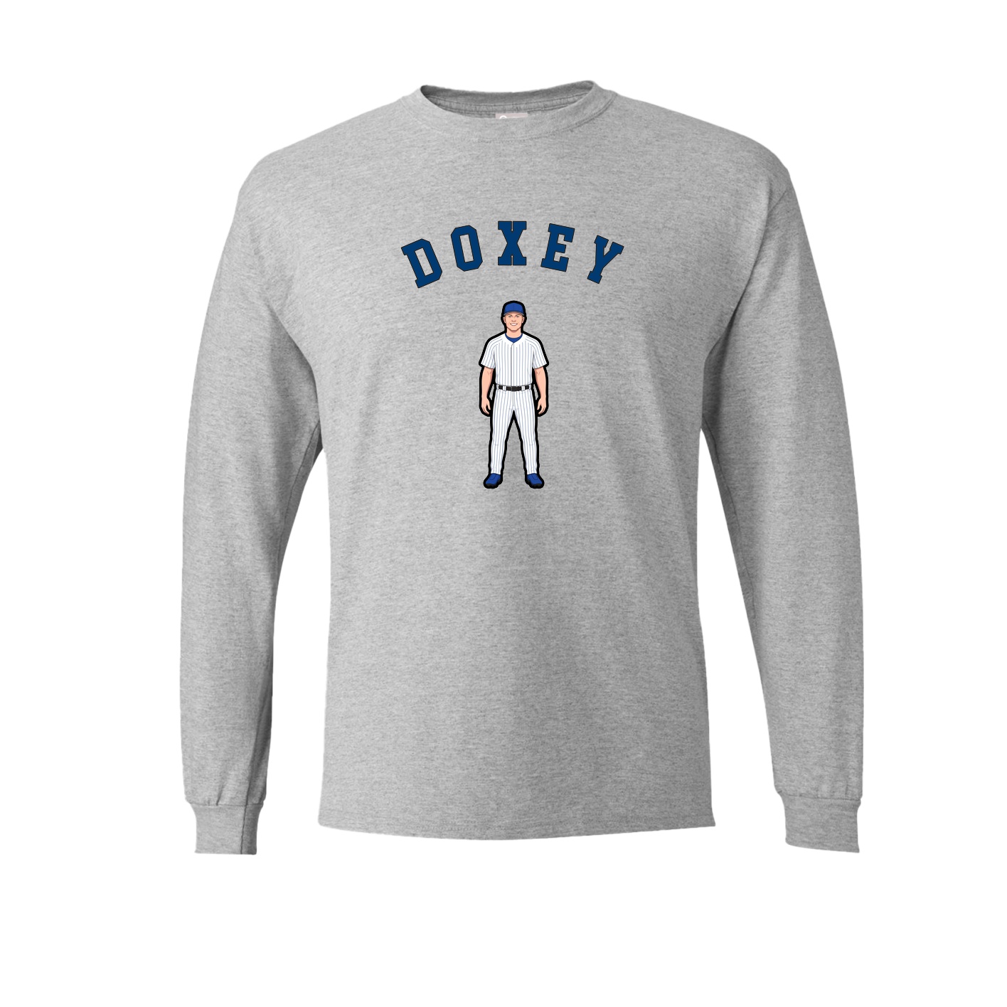 Long Sleeve Tee — Shirsey Arch in Grey