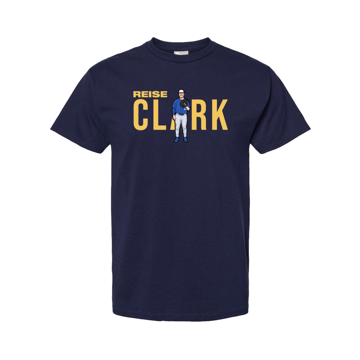 Tee — Player Name in Navy