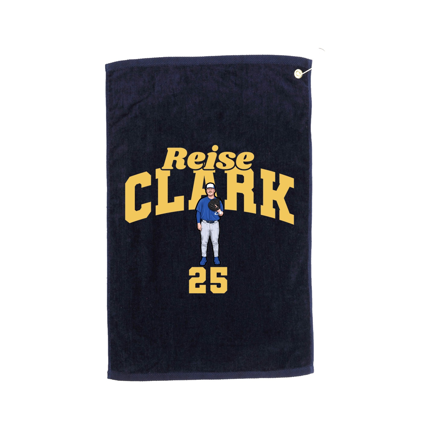 Golf Towel — Signature Arch in Navy