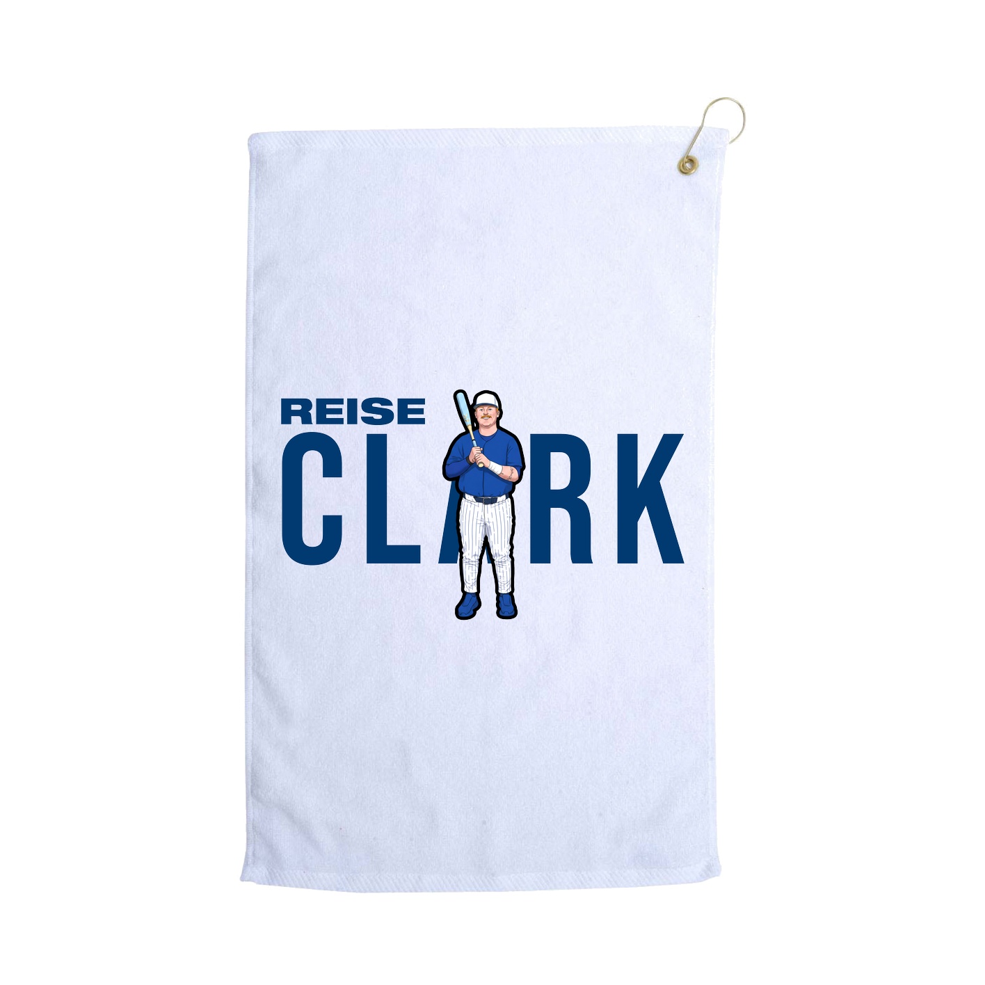 Golf Towel — Player Name in White