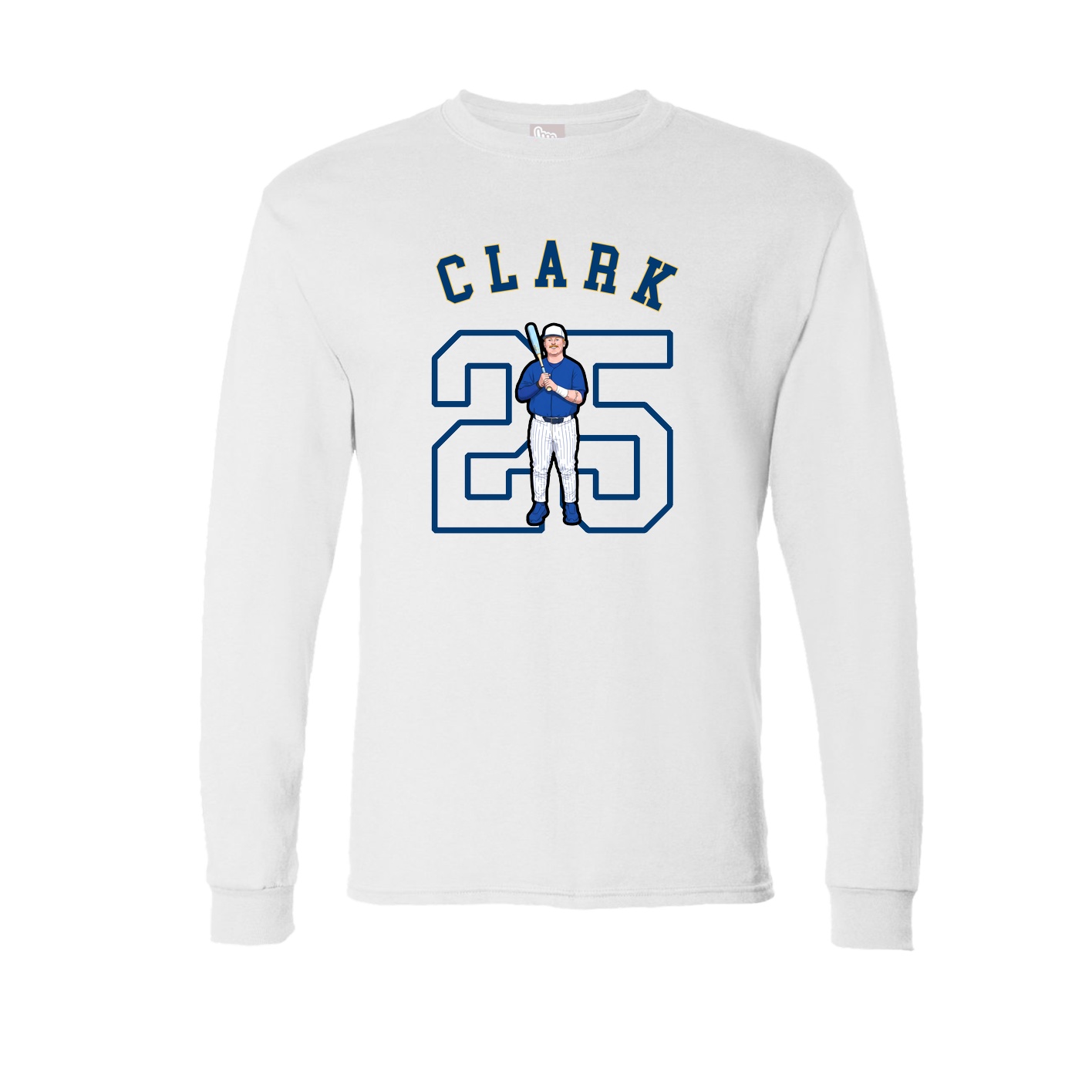 Long Sleeve Tee — Shirsey Arch in White
